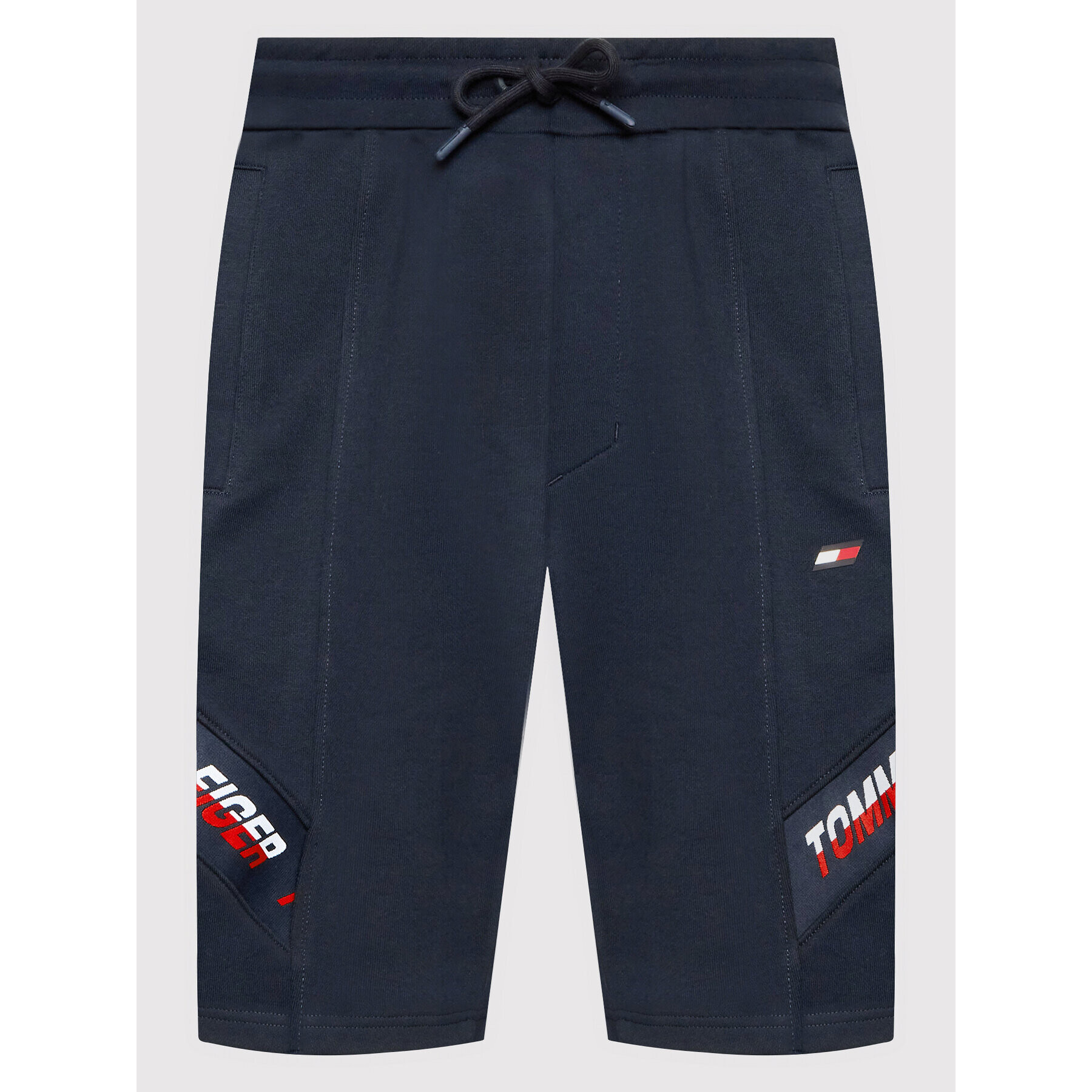 Tommy Hilfiger Спортни шорти Tape MW0MW22708 Тъмносин Relaxed Fit - Pepit.bg