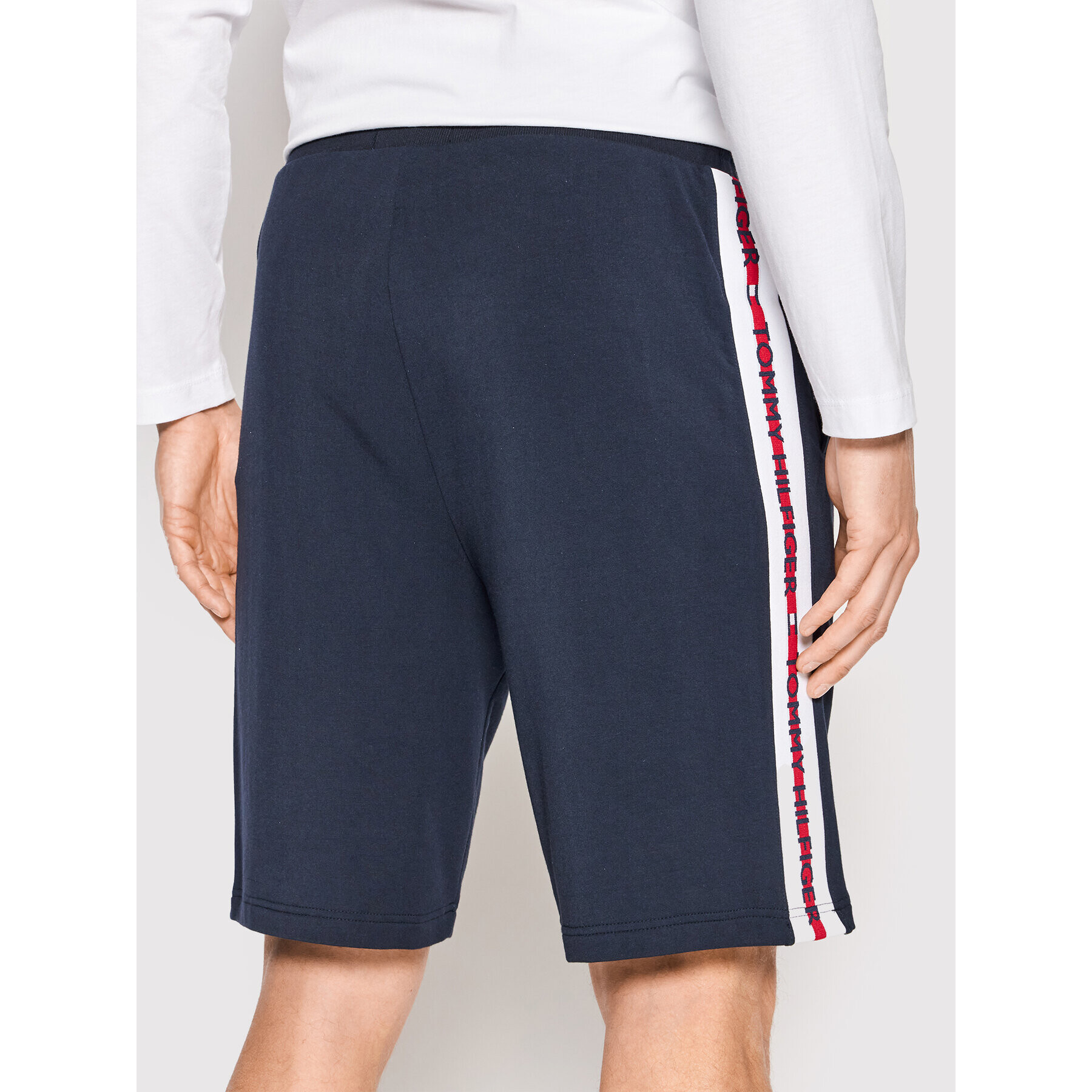 Tommy Hilfiger Спортни шорти Track UM0UM01938 Тъмносин Regular Fit - Pepit.bg