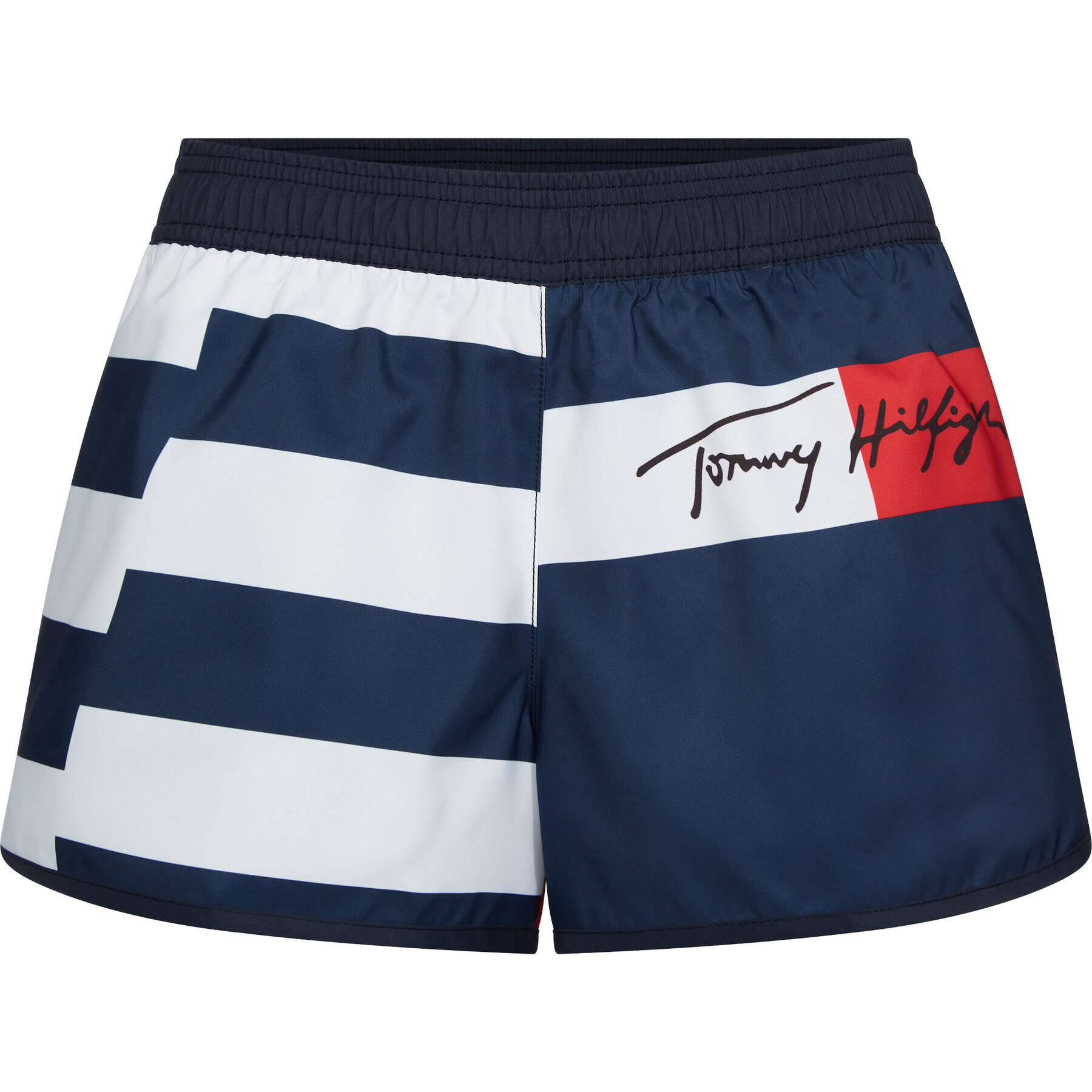 Tommy Hilfiger Спортни шорти UW0UW02146 Тъмносин Regular Fit - Pepit.bg