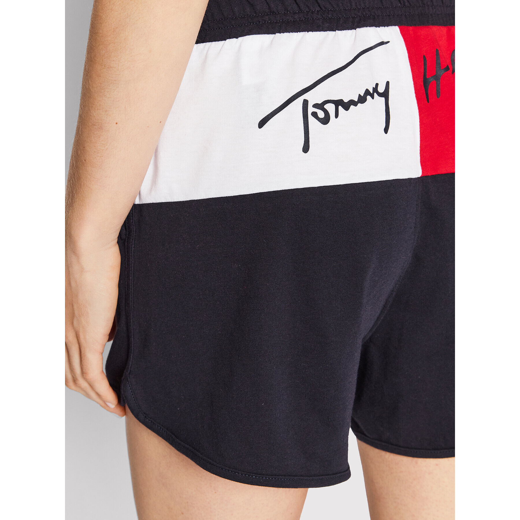 Tommy Hilfiger Спортни шорти UW0UW03468 Тъмносин Regular Fit - Pepit.bg