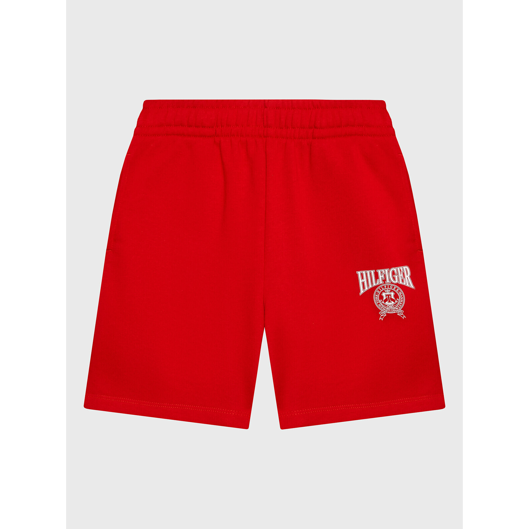 Tommy Hilfiger Спортни шорти Varsity KB0KB08067 D Червен Regular Fit - Pepit.bg