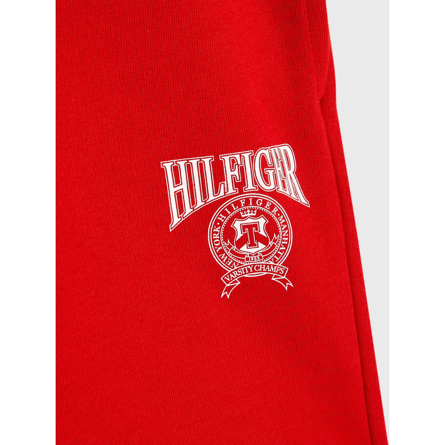 Tommy Hilfiger Спортни шорти Varsity KB0KB08067 D Червен Regular Fit - Pepit.bg