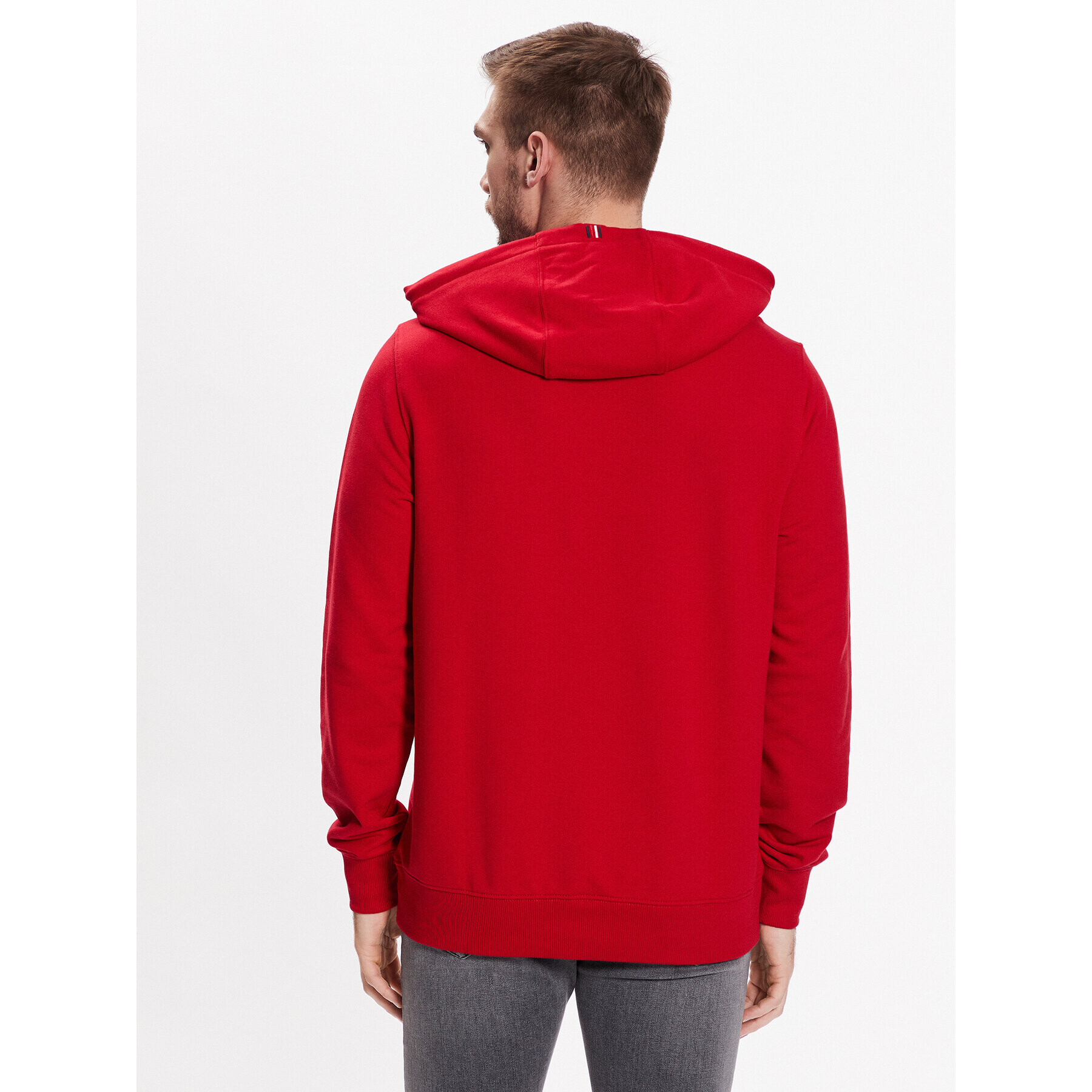 Tommy Hilfiger Суитшърт 1985 MW0MW24352 Червен Regular Fit - Pepit.bg