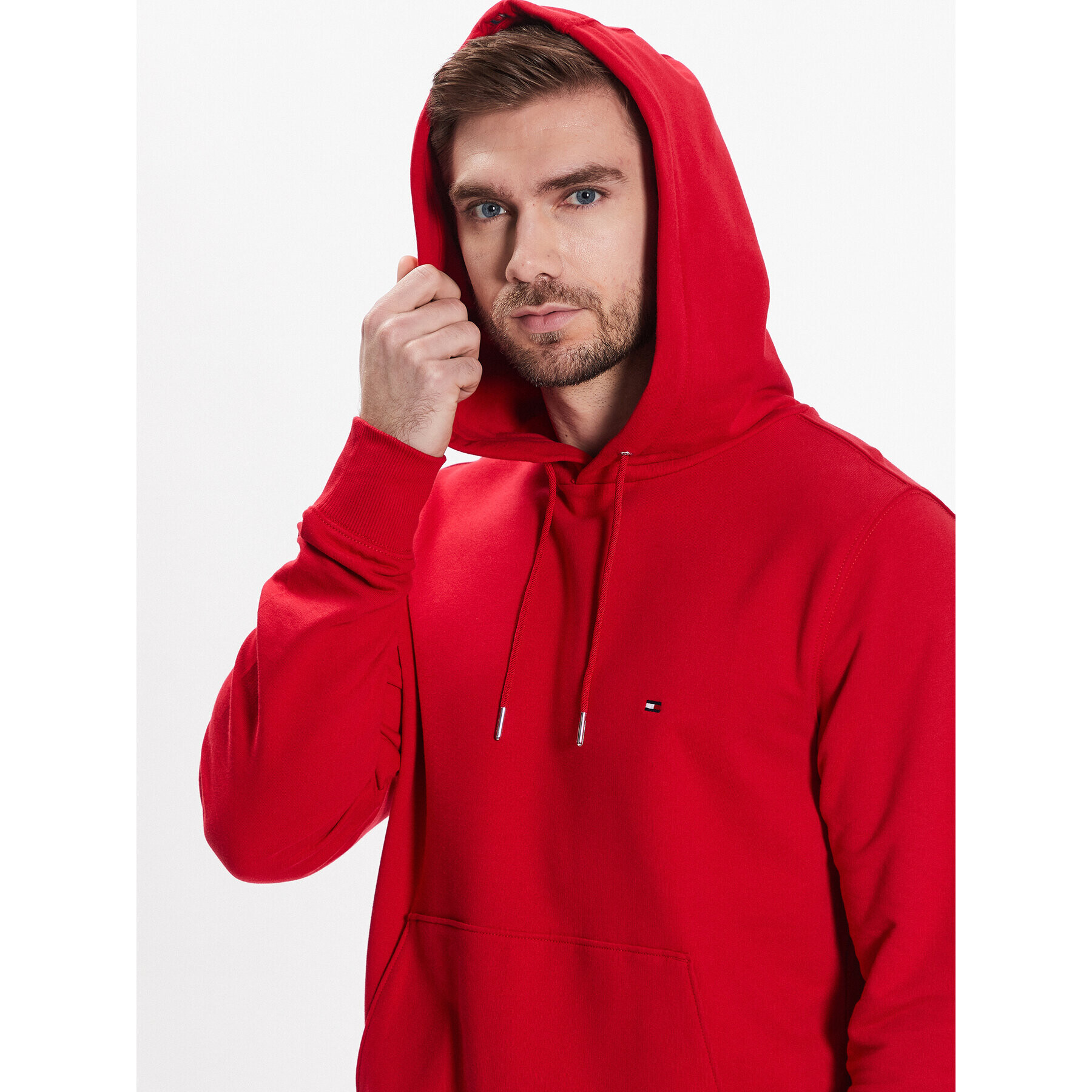 Tommy Hilfiger Суитшърт 1985 MW0MW24352 Червен Regular Fit - Pepit.bg