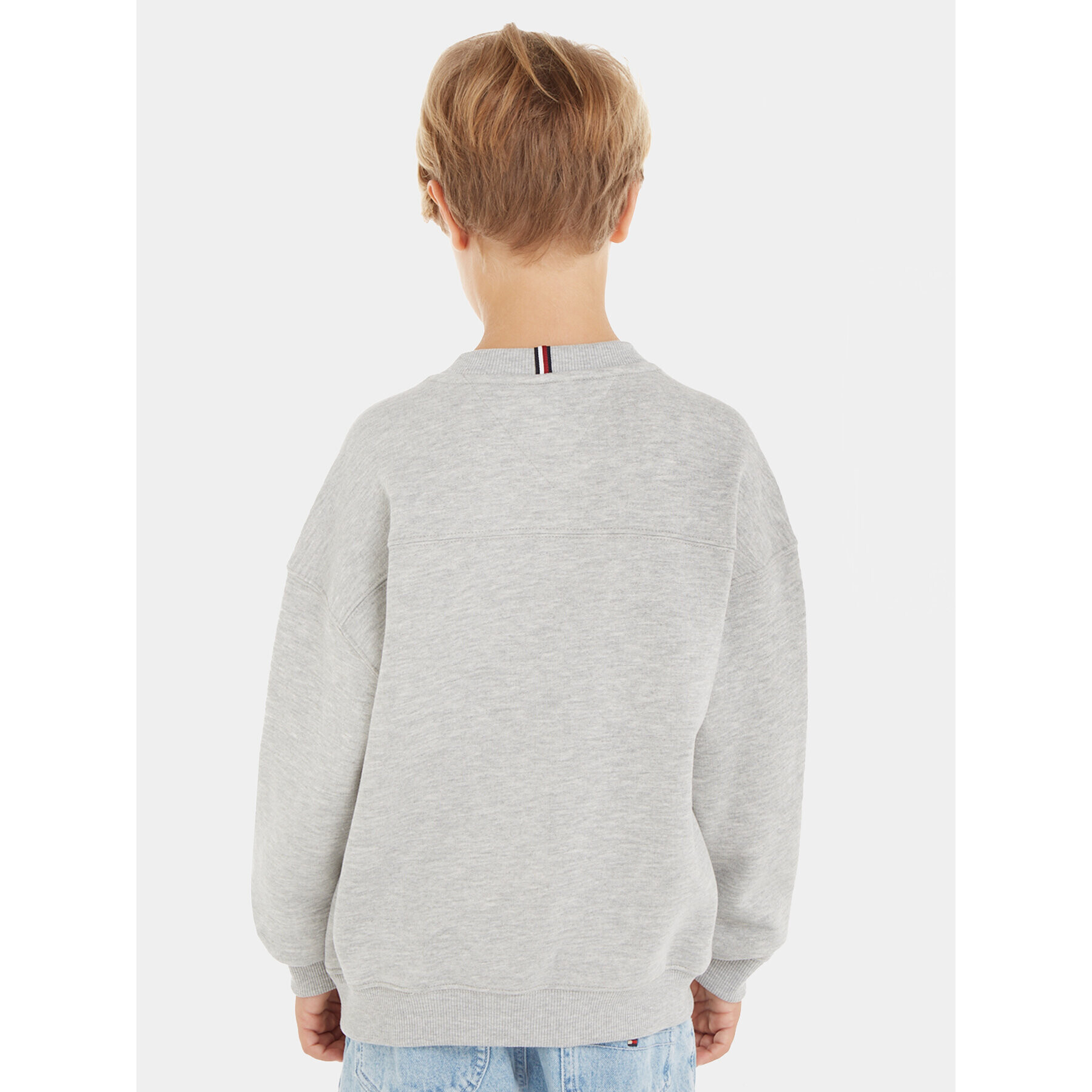Tommy Hilfiger Суитшърт 1985 Varsity KB0KB08301 D Сив Regular Fit - Pepit.bg