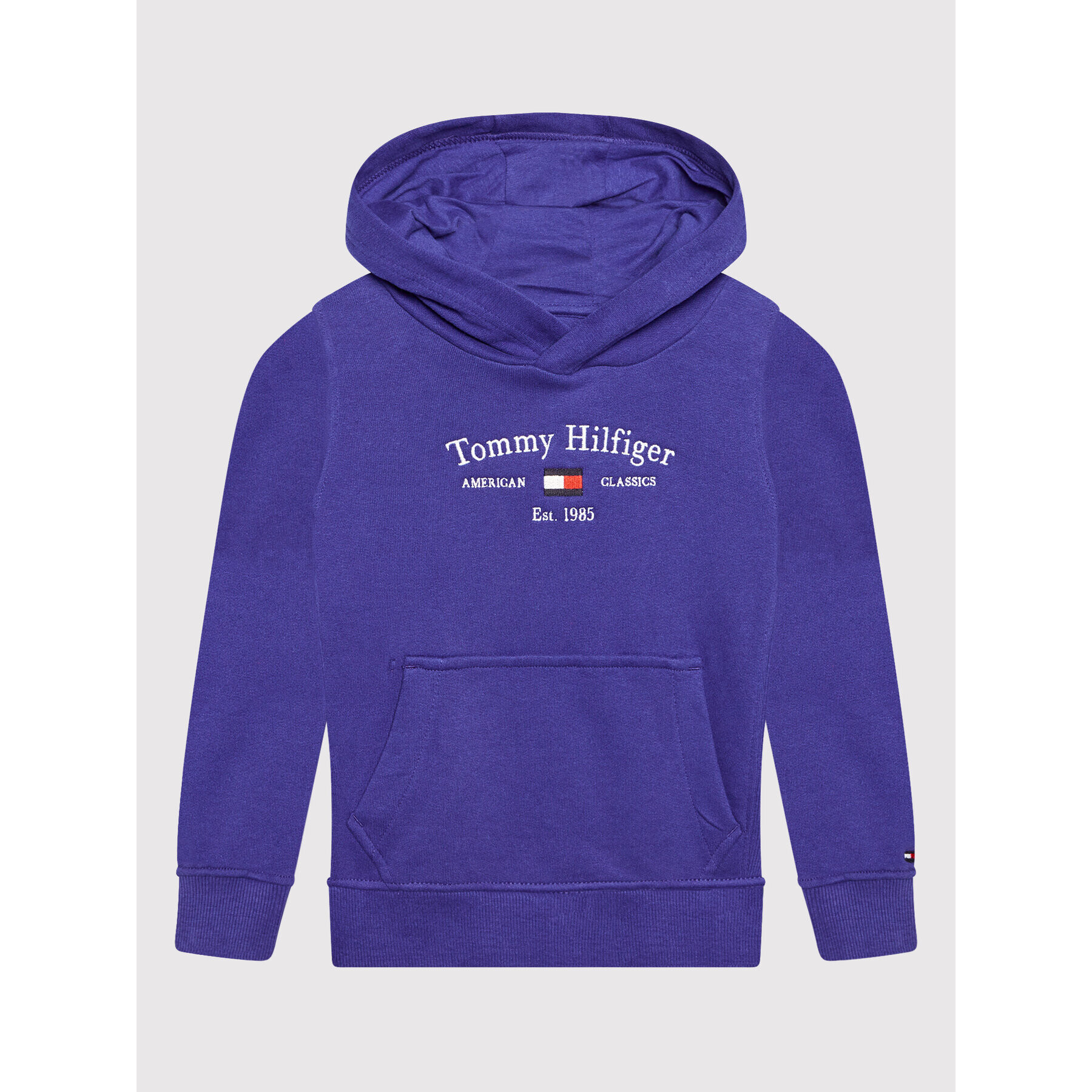 Tommy Hilfiger Суитшърт Artwork KS0KS00206 D Виолетов Regular Fit - Pepit.bg