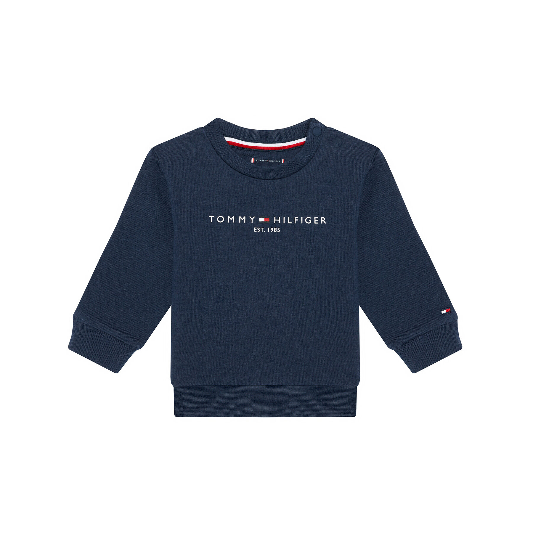 Tommy Hilfiger Суитшърт Baby Essential KN0KN01279 Тъмносин Regular Fit - Pepit.bg