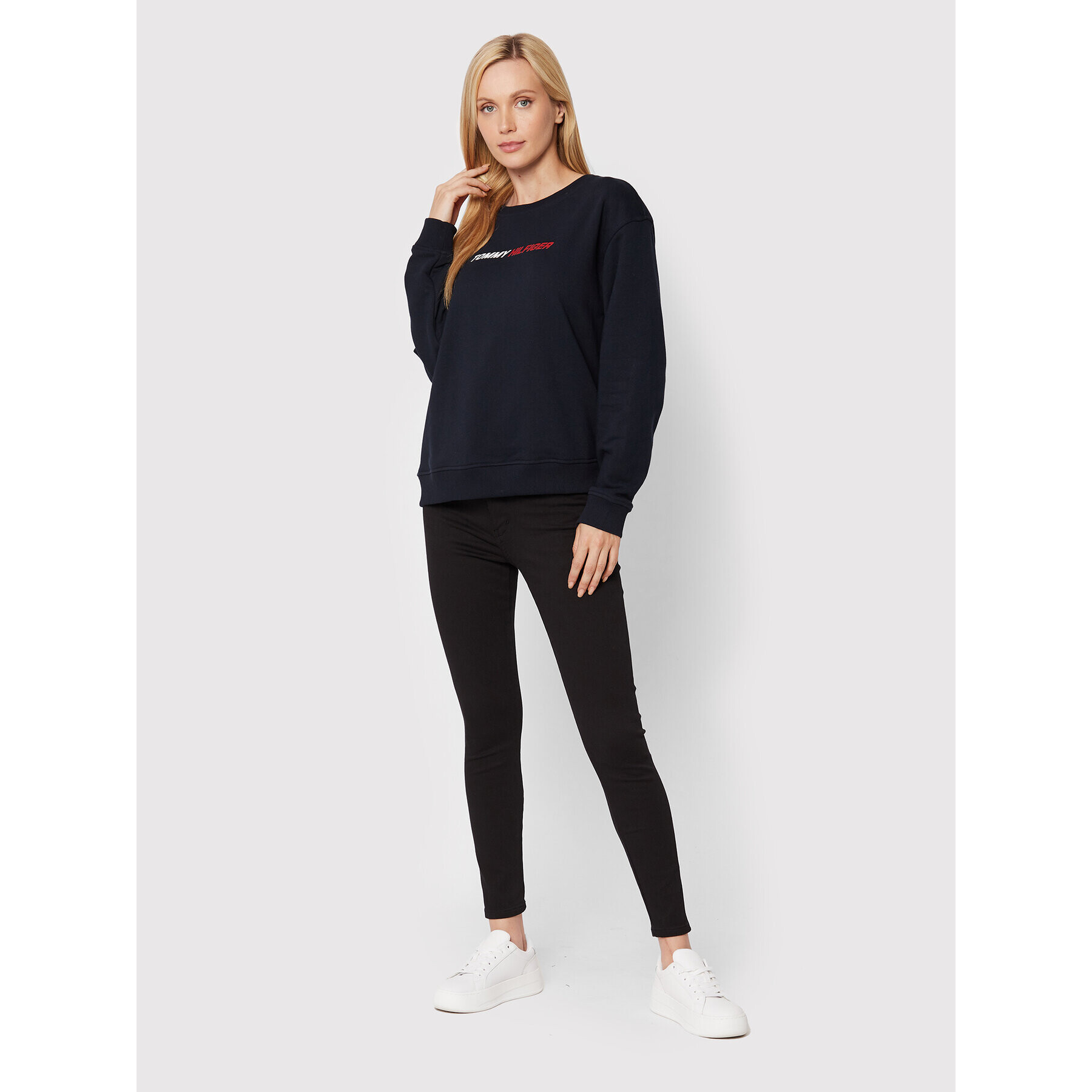 Tommy Hilfiger Суитшърт Branded S10S101369 Тъмносин Relaxed Fit - Pepit.bg