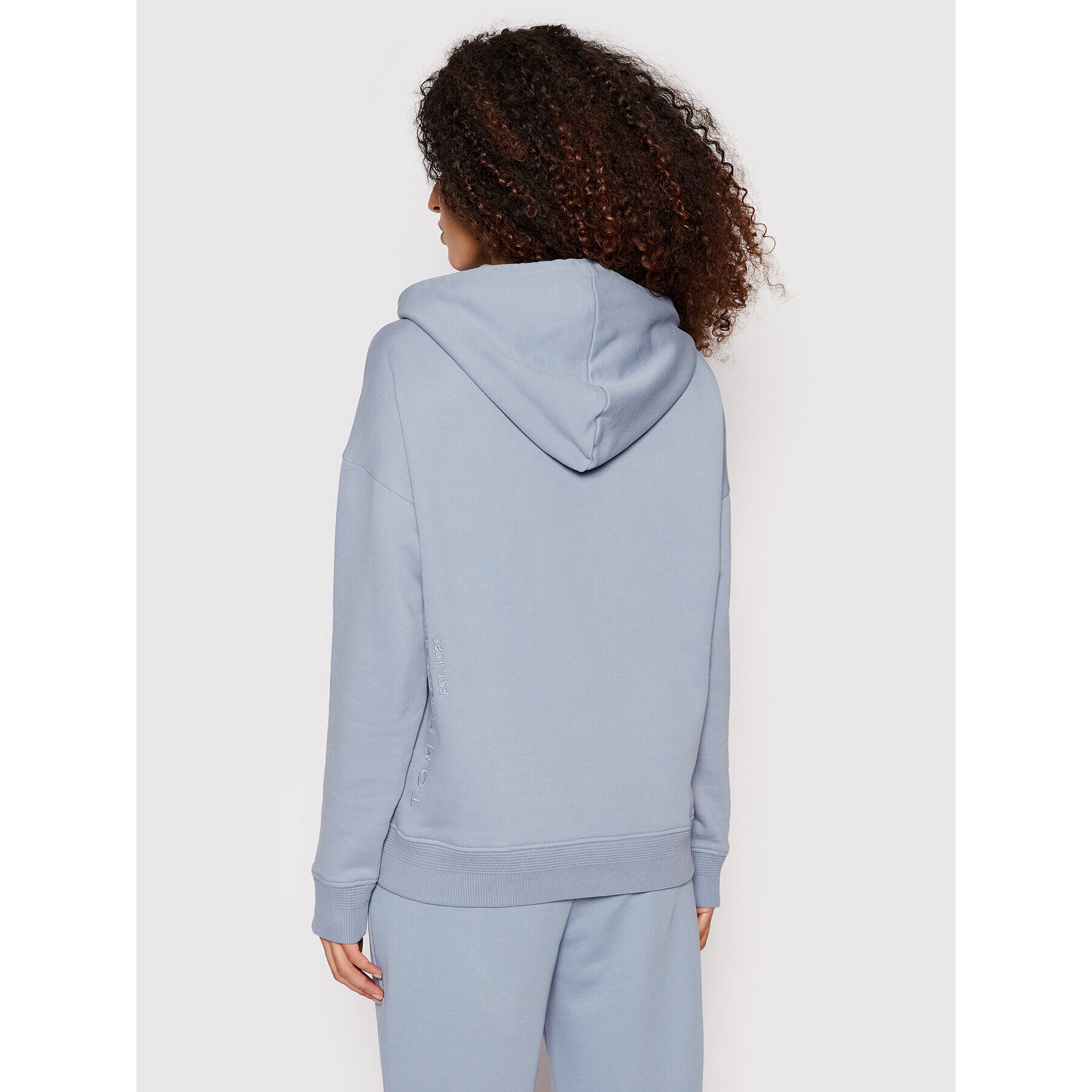 Tommy Hilfiger Суитшърт Circular WW0WW31729 Син Relaxed Fit - Pepit.bg
