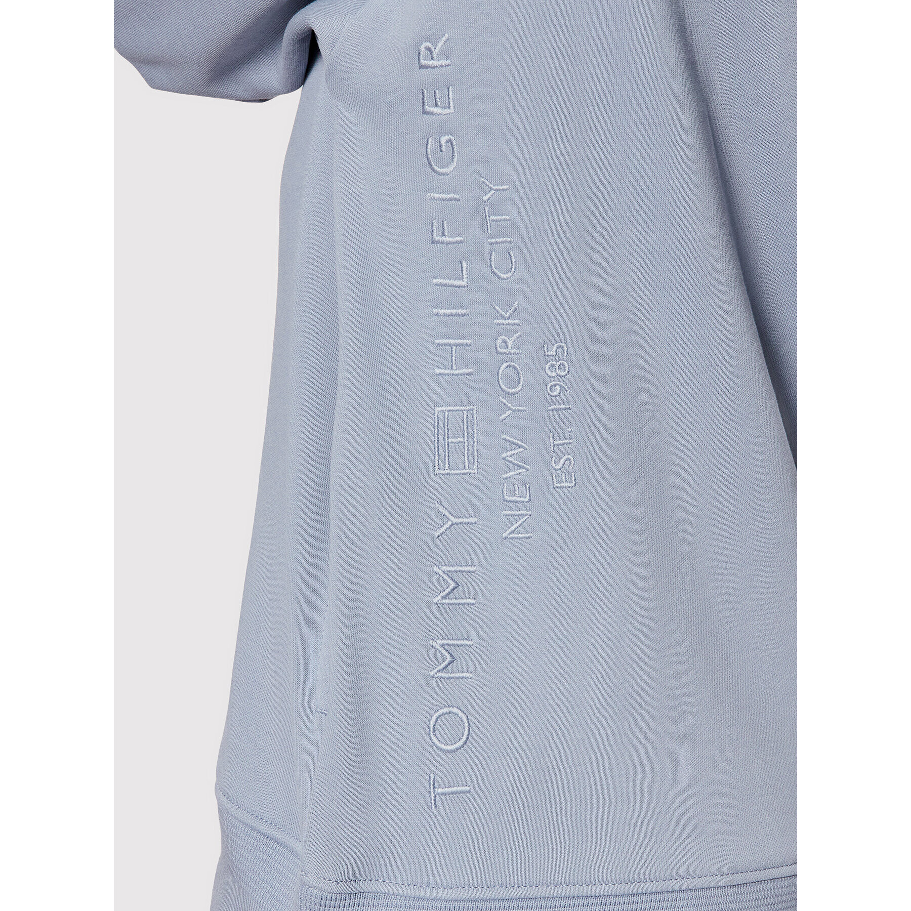 Tommy Hilfiger Суитшърт Circular WW0WW31729 Син Relaxed Fit - Pepit.bg