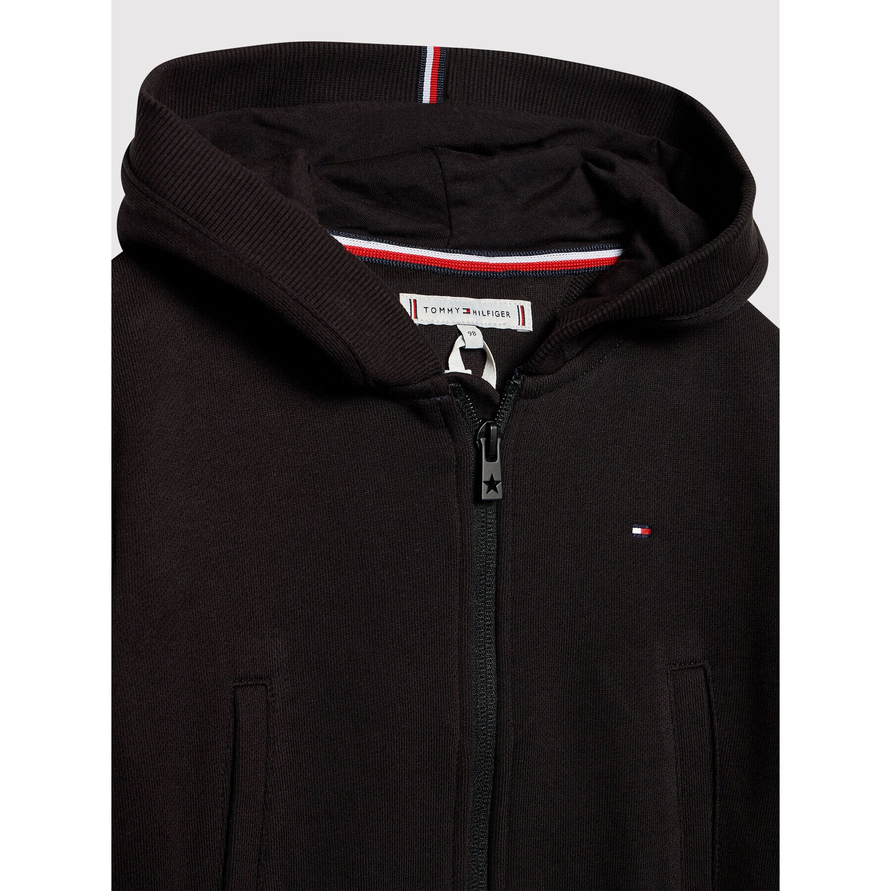 Tommy Hilfiger Суитшърт Conscious Essential KG0KG06318 M Черен Regular Fit - Pepit.bg