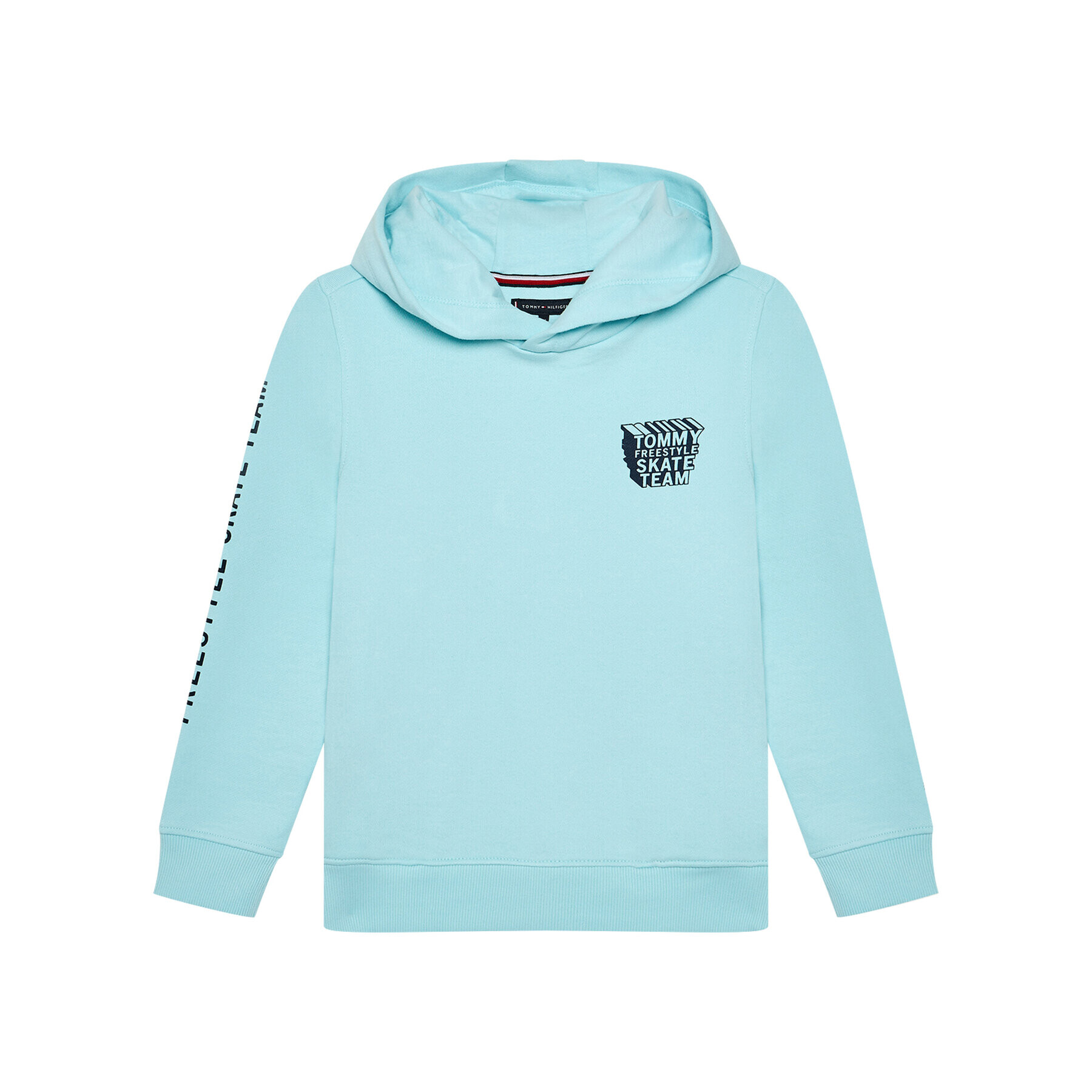 Tommy Hilfiger Суитшърт Cool Graphic KB0KB06575 M Син Regular Fit - Pepit.bg