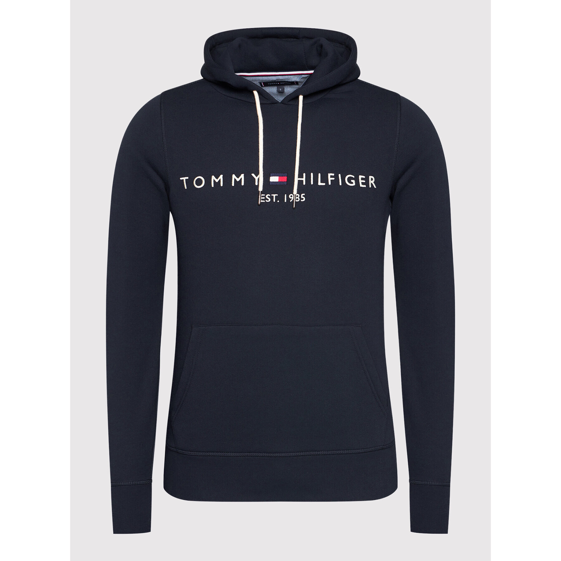 Tommy Hilfiger Суитшърт Core Logo MW0MW10752 Тъмносин Regular Fit - Pepit.bg