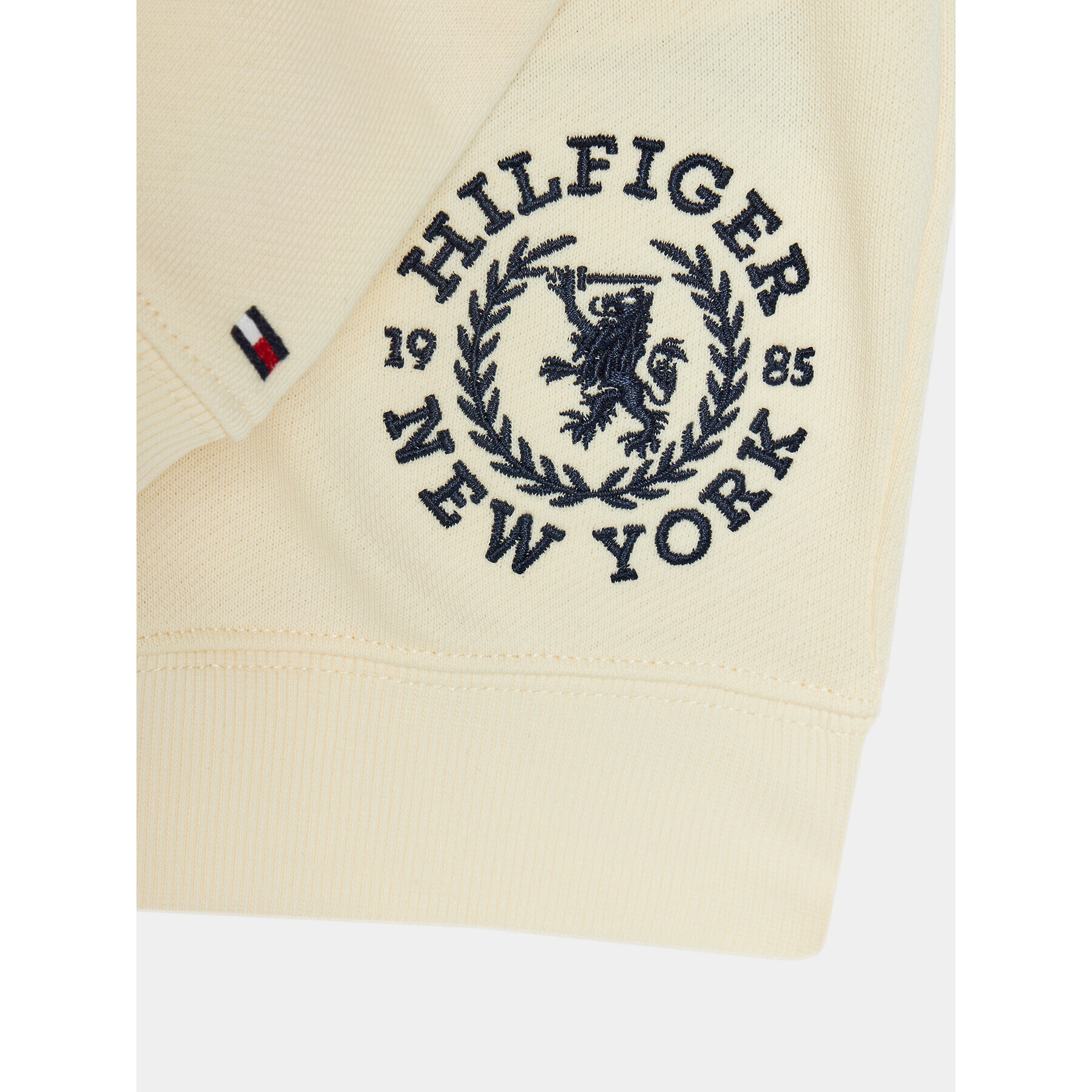 Tommy Hilfiger Суитшърт Crest Logo KB0KB08712 D Бежов Regular Fit - Pepit.bg