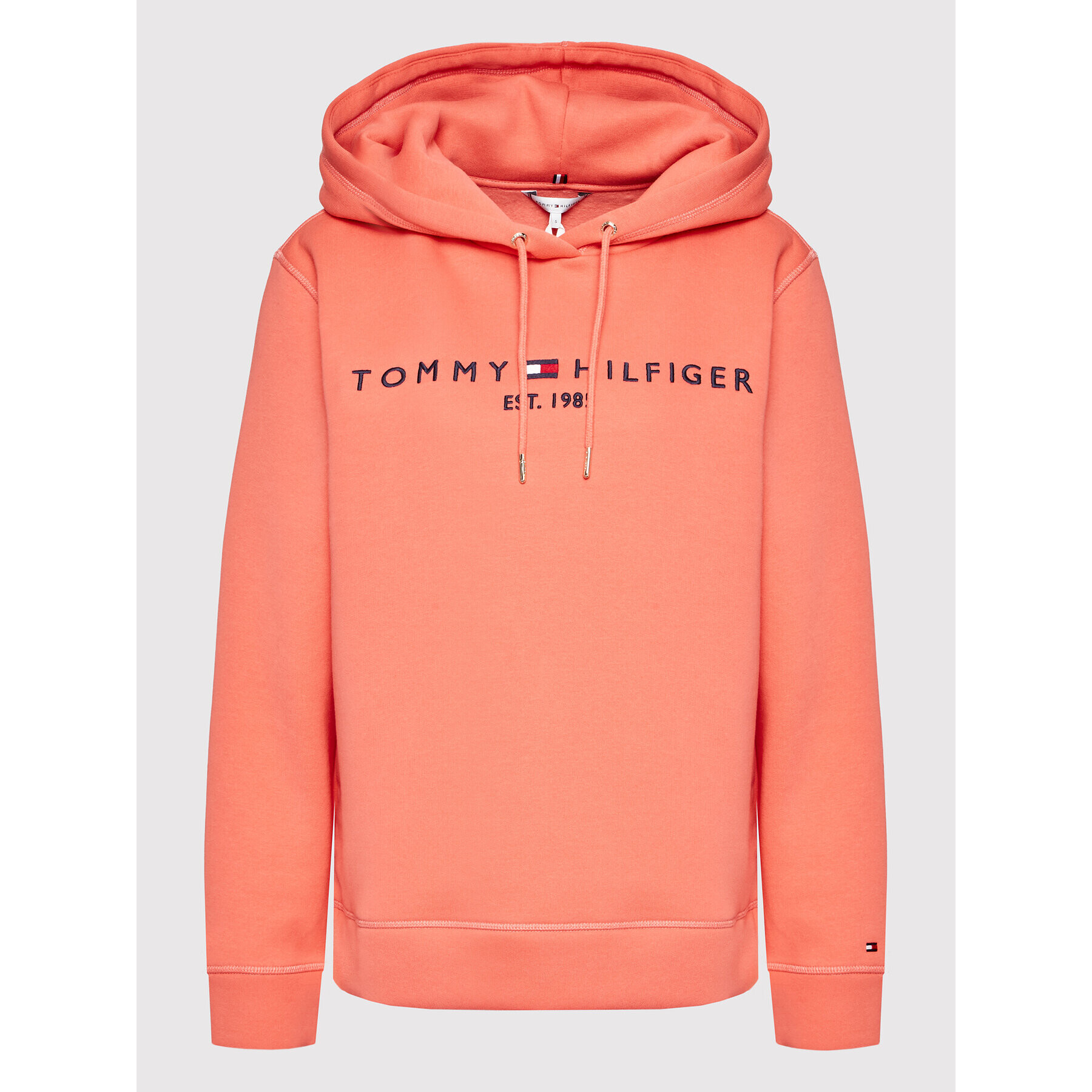 Tommy Hilfiger Суитшърт Ess WW0WW26410 Оранжев Regular Fit - Pepit.bg