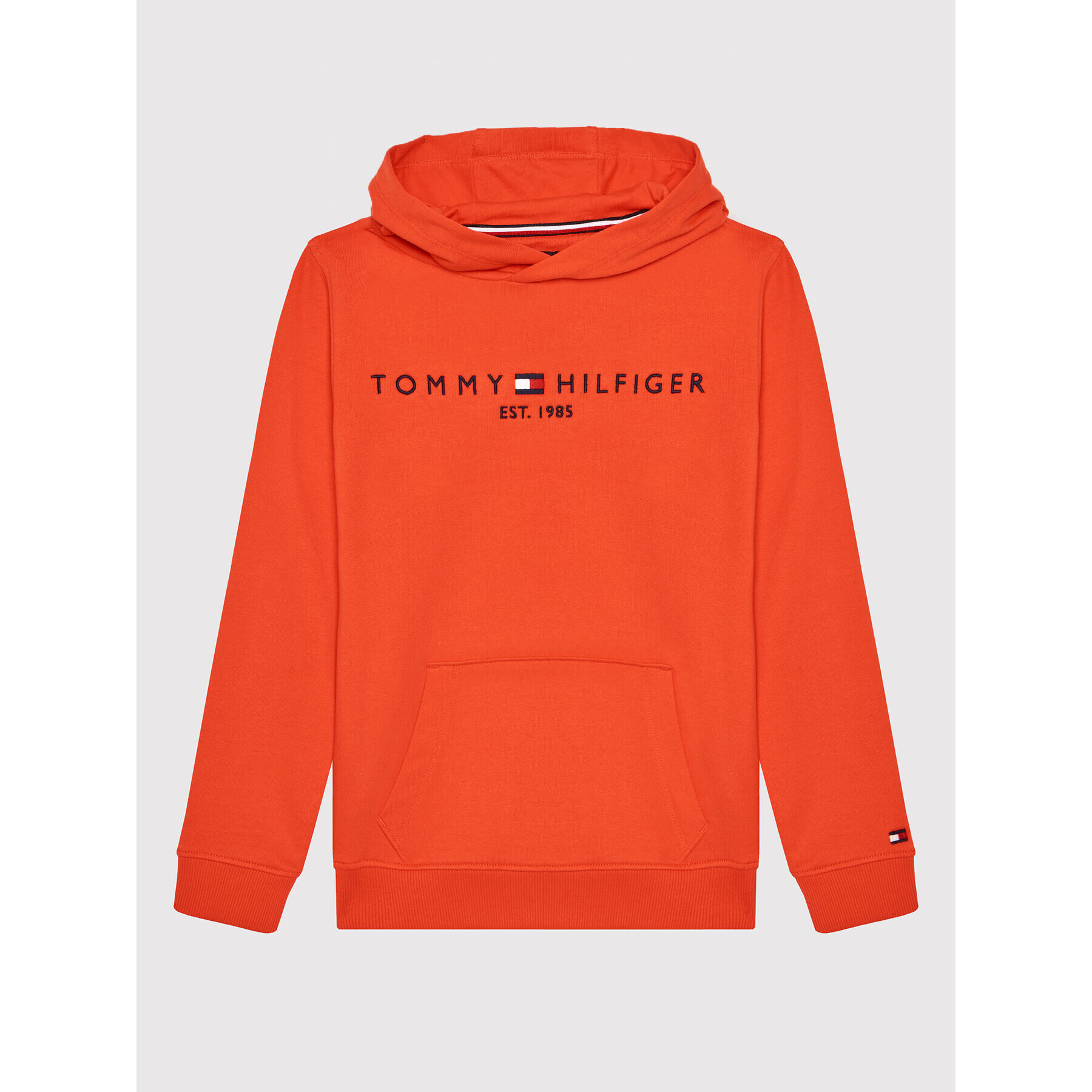 Tommy Hilfiger Суитшърт Essentals KB0KB05673 Червен Regular Fit - Pepit.bg