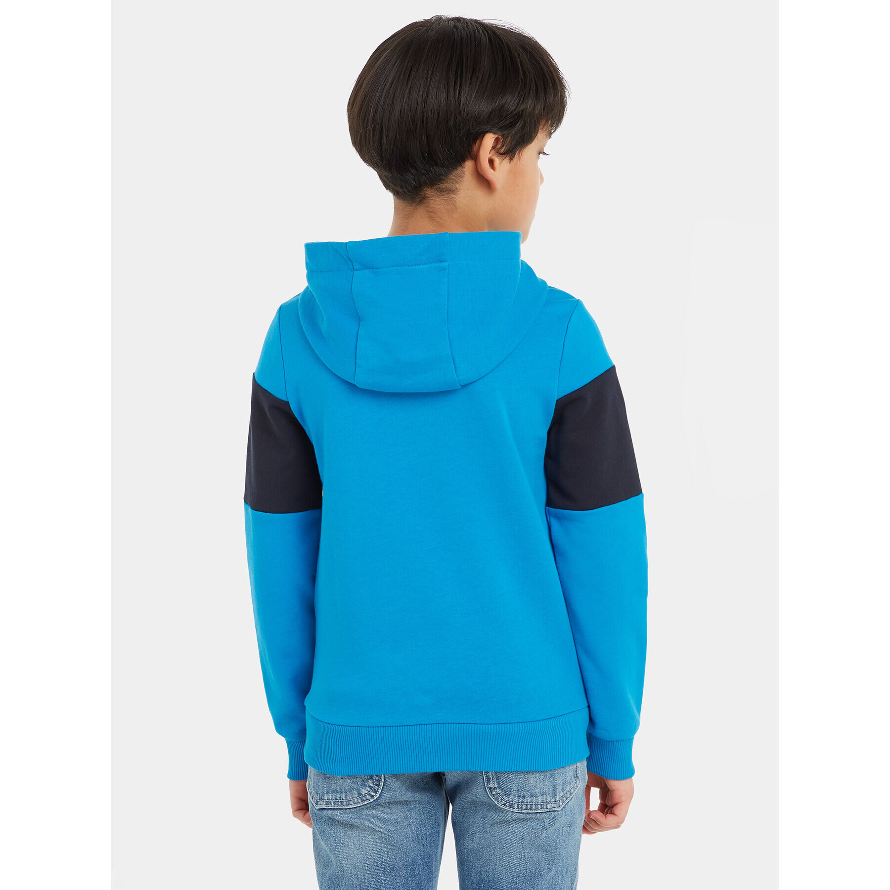 Tommy Hilfiger Суитшърт Essential Colorblock KB0KB08385 S Син Regular Fit - Pepit.bg