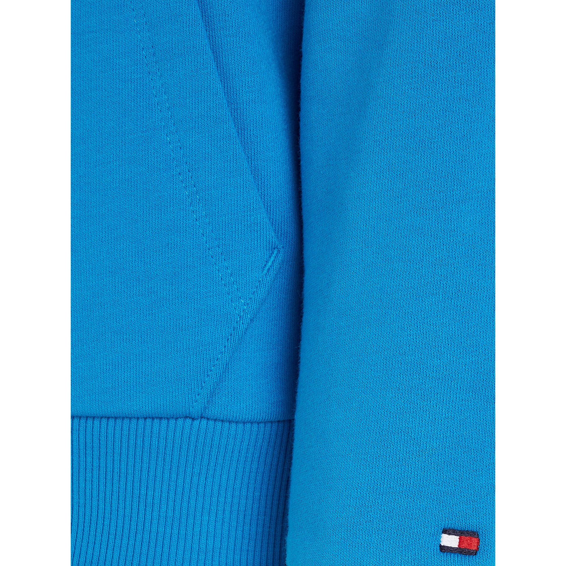 Tommy Hilfiger Суитшърт Essential Colorblock KB0KB08385 S Син Regular Fit - Pepit.bg