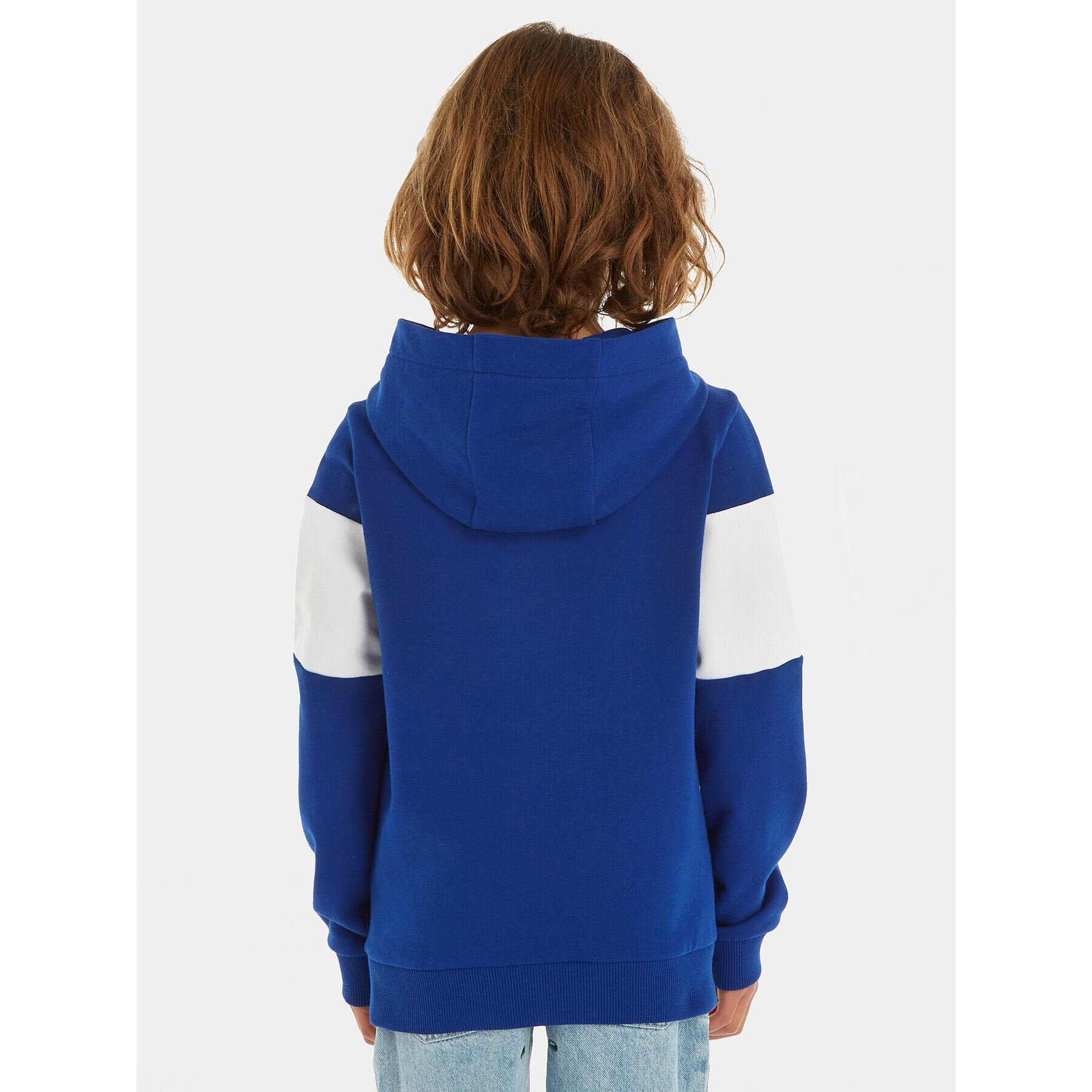 Tommy Hilfiger Суитшърт Essential Colorblock KB0KB08385 Син Regular Fit - Pepit.bg