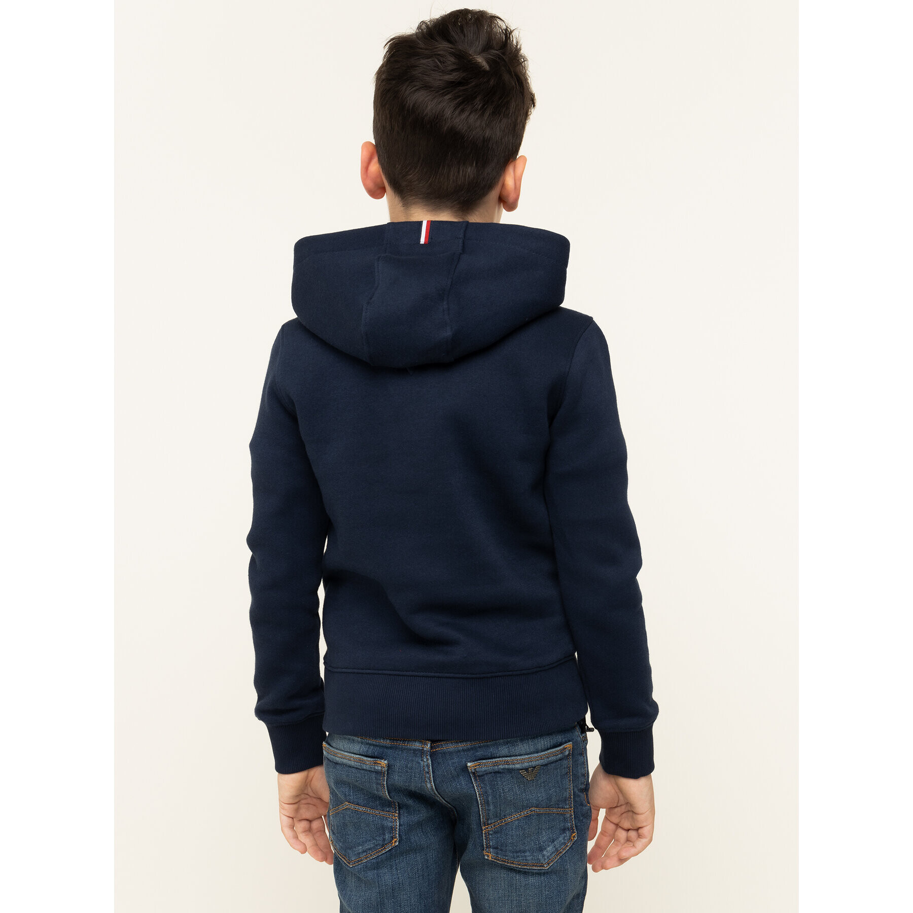Tommy Hilfiger Суитшърт Essential KB0KB05057 D Тъмносин Regular Fit - Pepit.bg