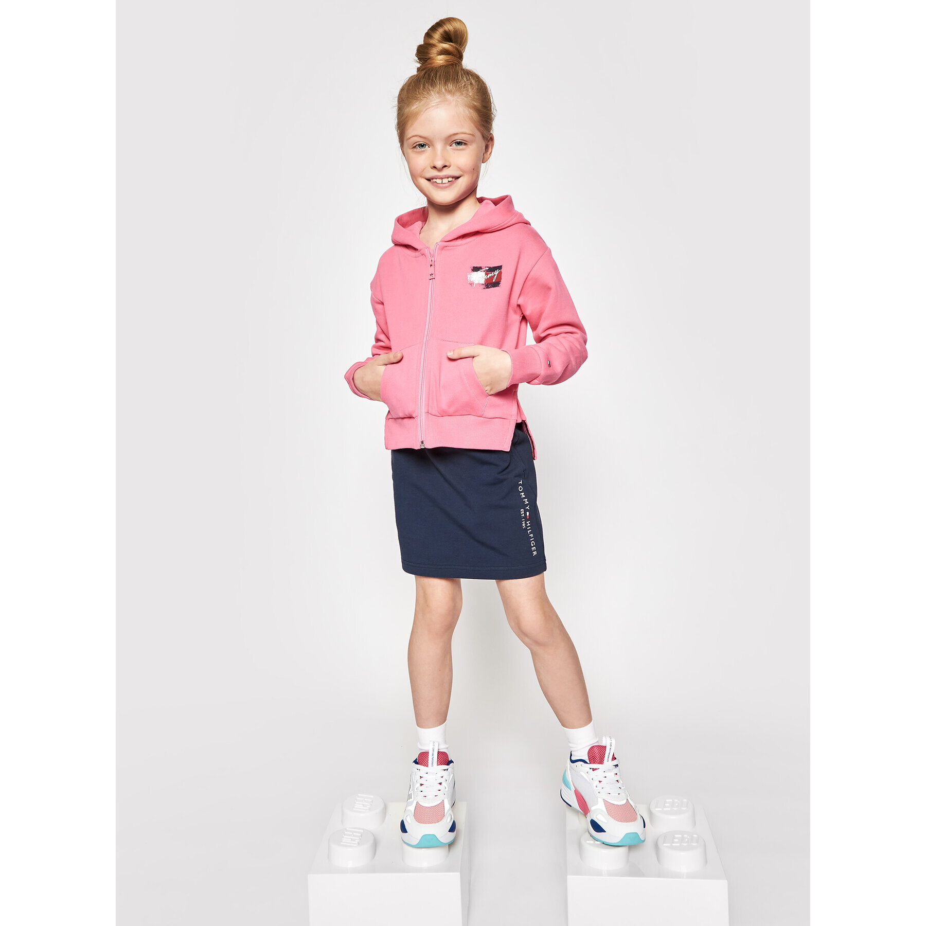 Tommy Hilfiger Суитшърт Essential KG0KG05764 M Зелен Regular Fit - Pepit.bg