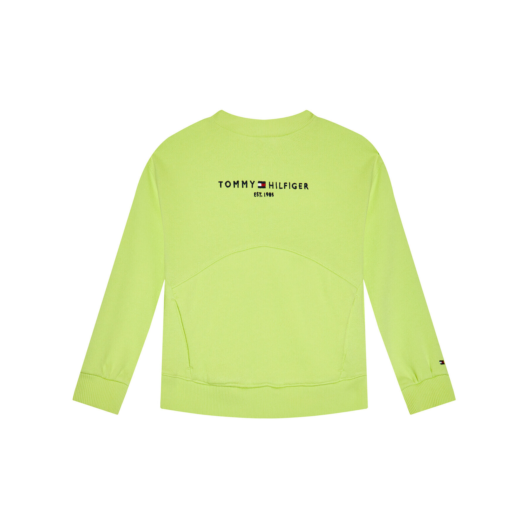 Tommy Hilfiger Суитшърт Essential KG0KG05764 M Зелен Regular Fit - Pepit.bg