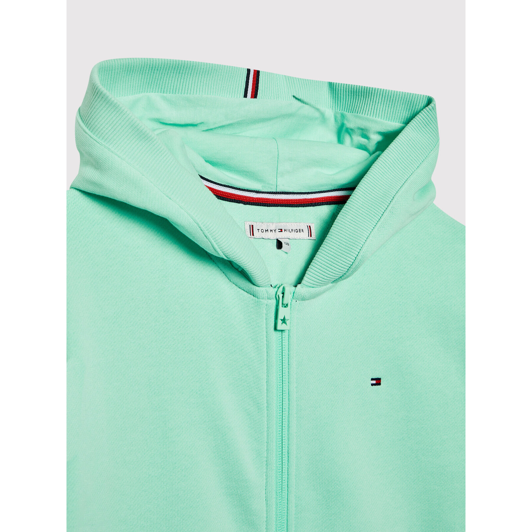 Tommy Hilfiger Суитшърт Essential KG0KG06318 D Зелен Regular Fit - Pepit.bg