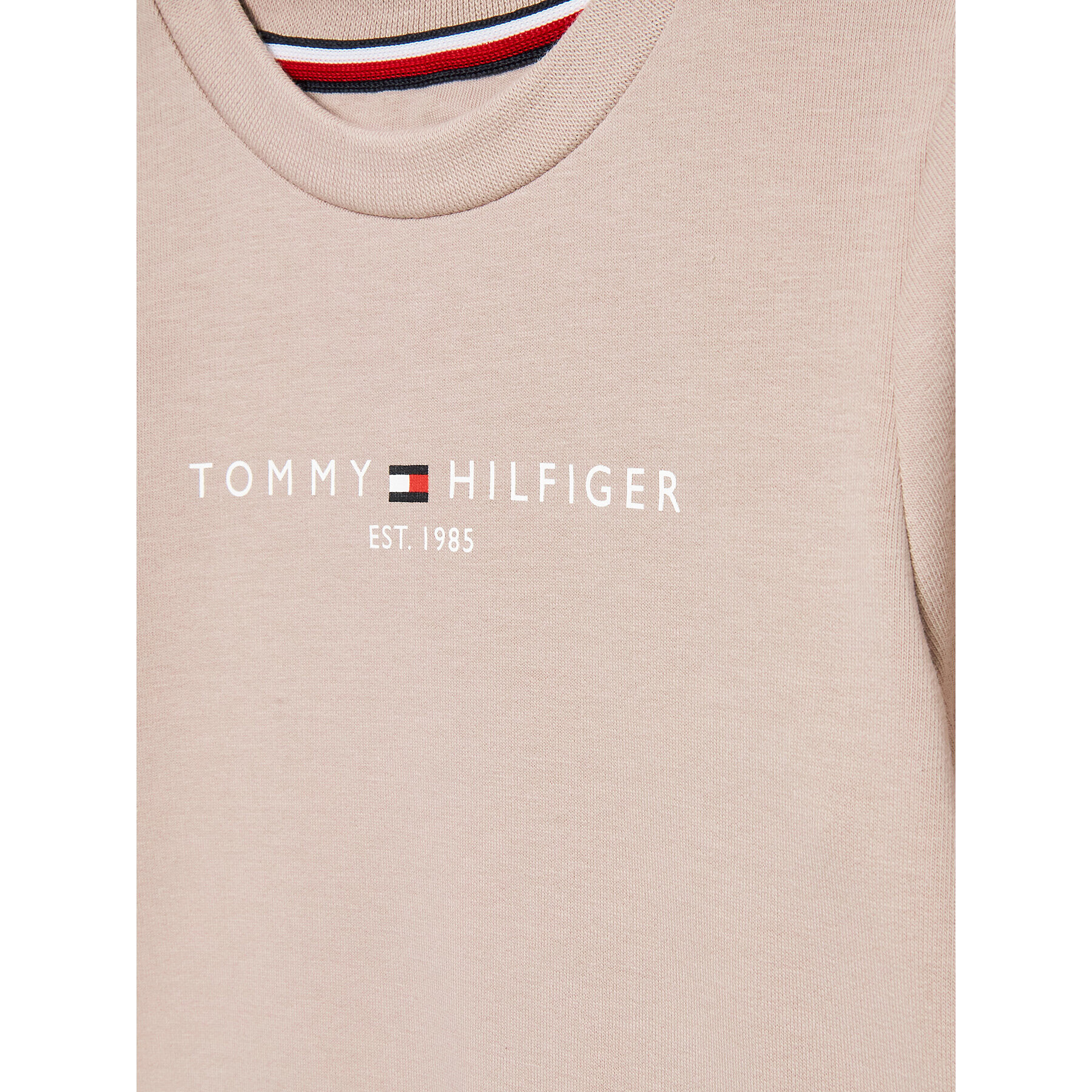 Tommy Hilfiger Суитшърт Essential KN0KN01279 Бежов Regular Fit - Pepit.bg