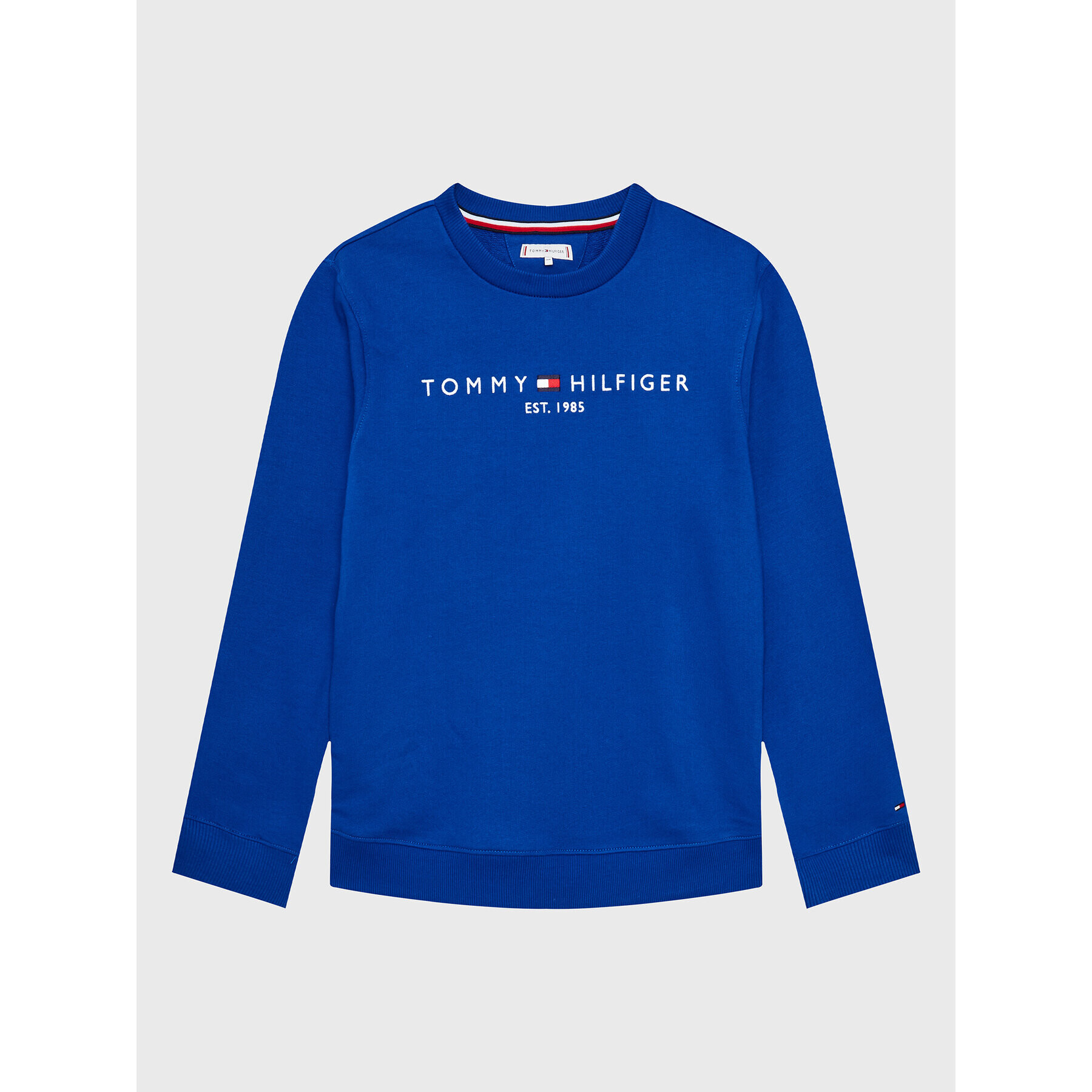 Tommy Hilfiger Суитшърт Essential KS0KS00204 M Тъмносин Regular Fit - Pepit.bg