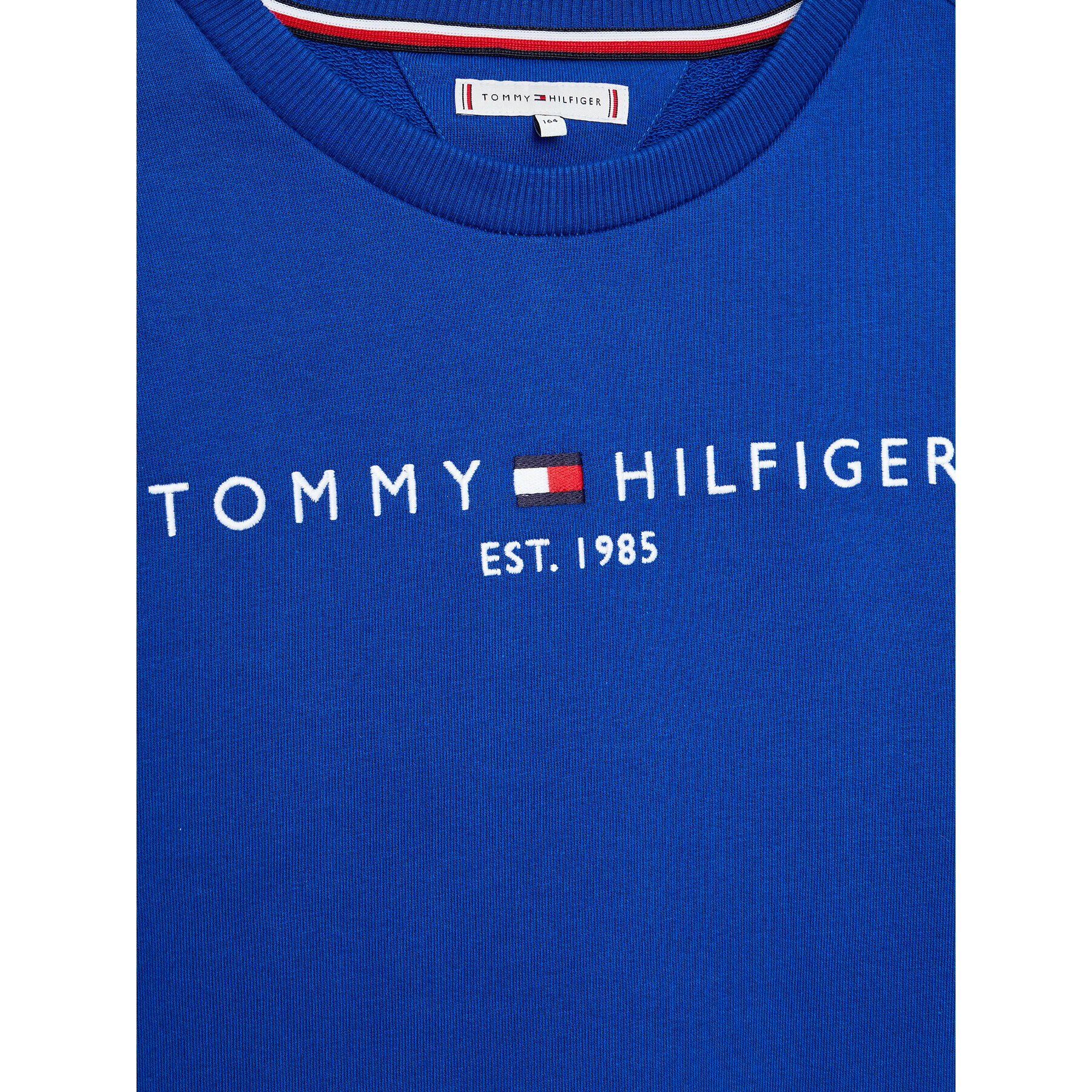 Tommy Hilfiger Суитшърт Essential KS0KS00204 M Тъмносин Regular Fit - Pepit.bg