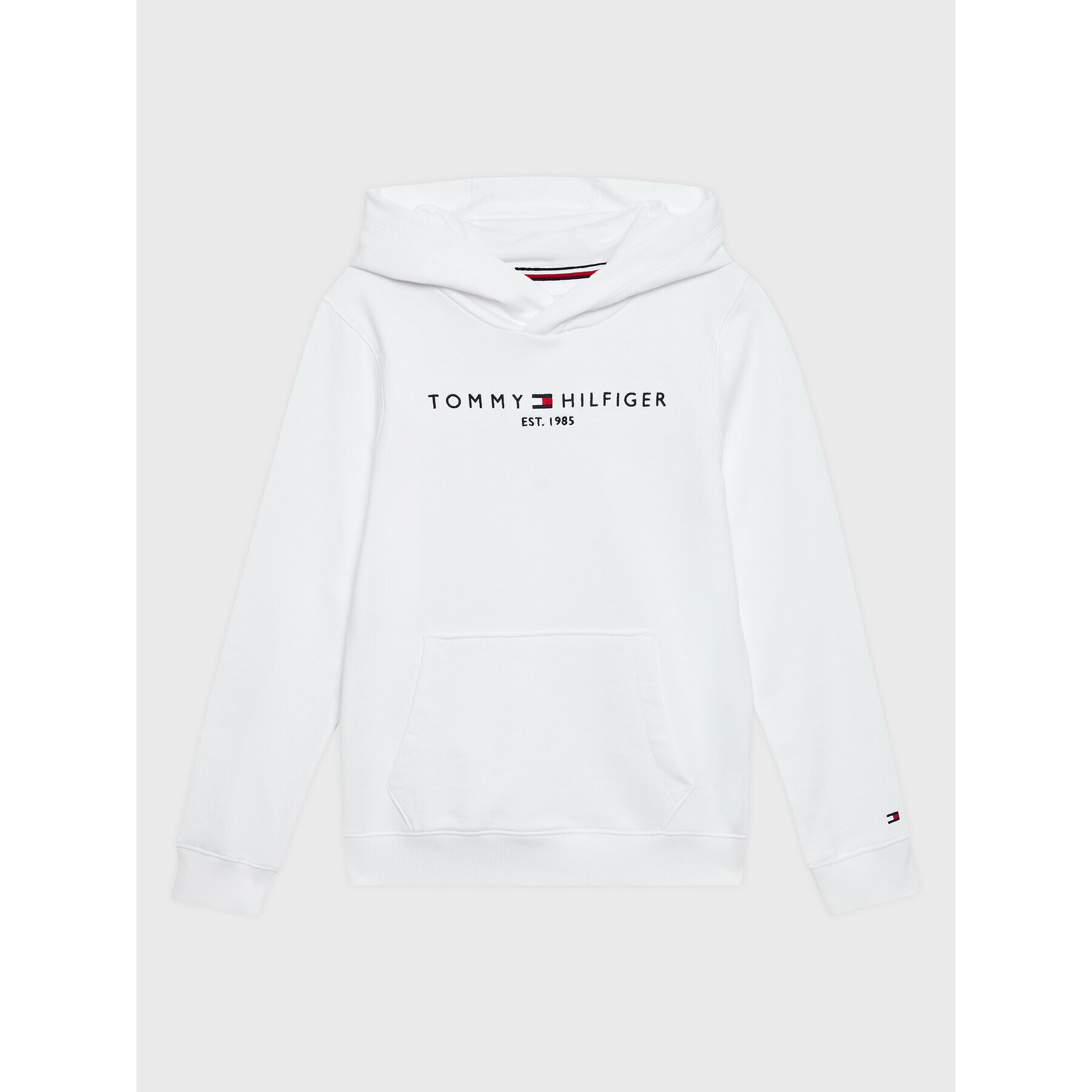 Tommy Hilfiger Суитшърт Essential KS0KS00205 M Бял Regular Fit - Pepit.bg