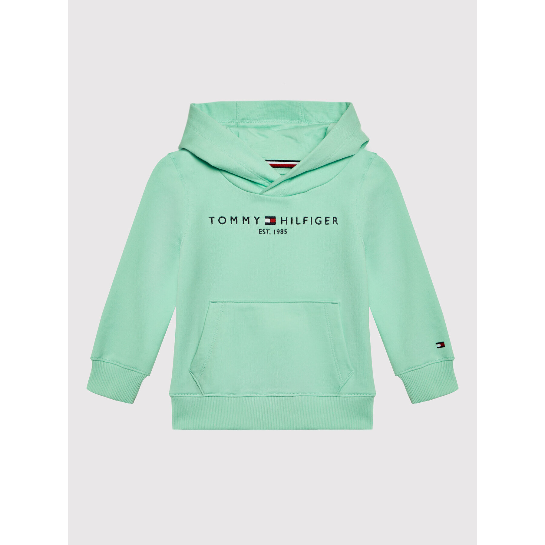 Tommy Hilfiger Суитшърт Essential KS0KS00205 M Зелен Regular Fit - Pepit.bg