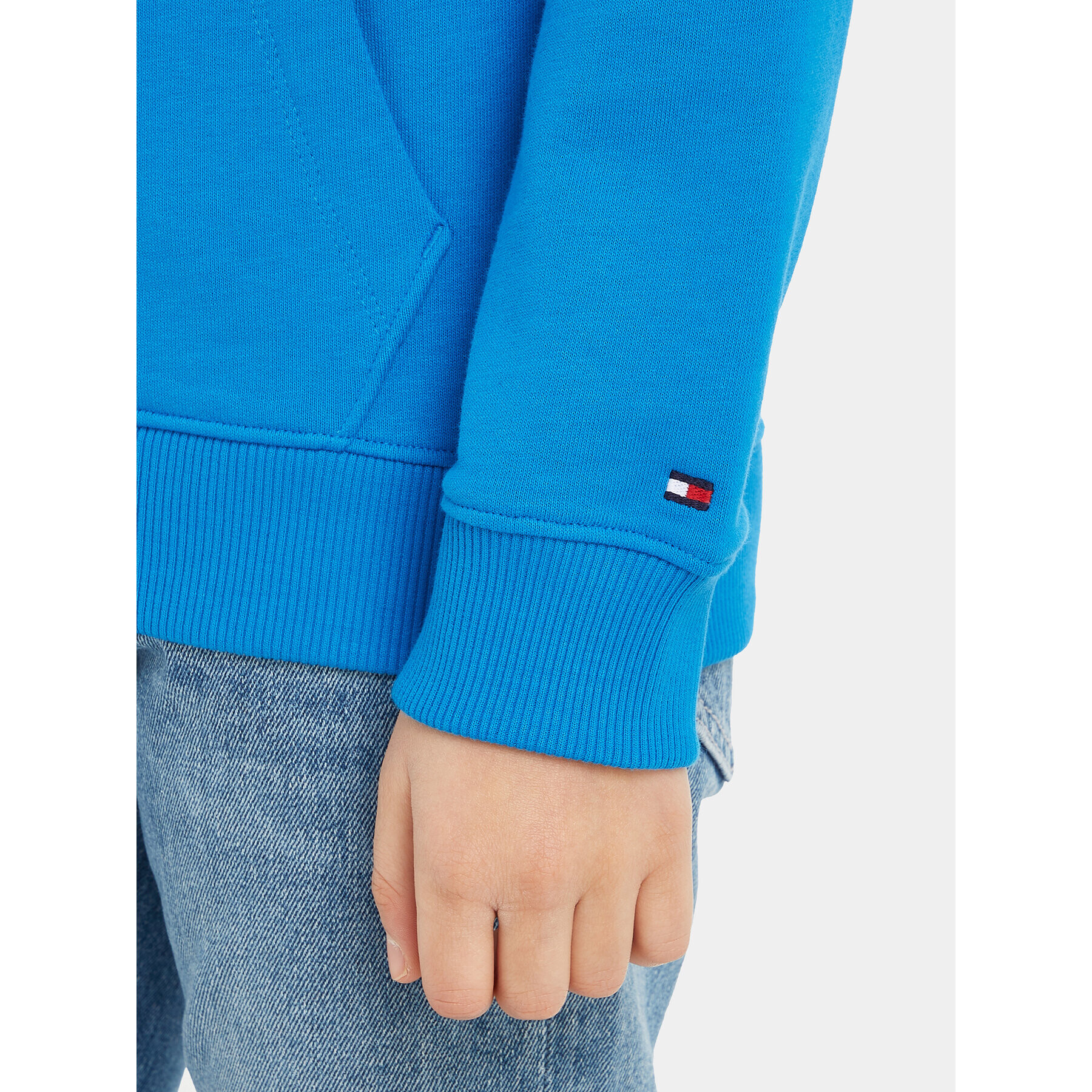 Tommy Hilfiger Суитшърт Essential KS0KS00205 Син Regular Fit - Pepit.bg