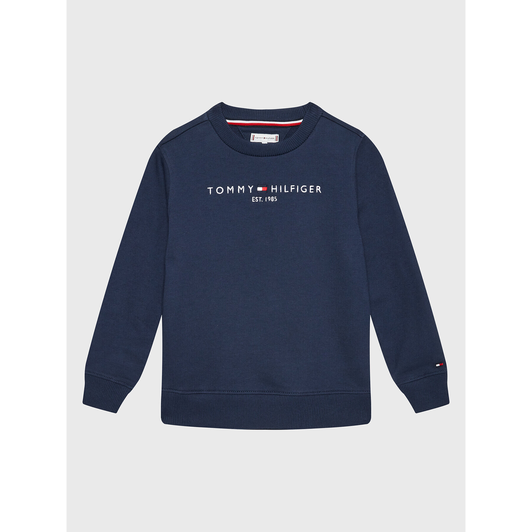 Tommy Hilfiger Суитшърт Essential KS0KS00212 M Тъмносин Regular Fit - Pepit.bg