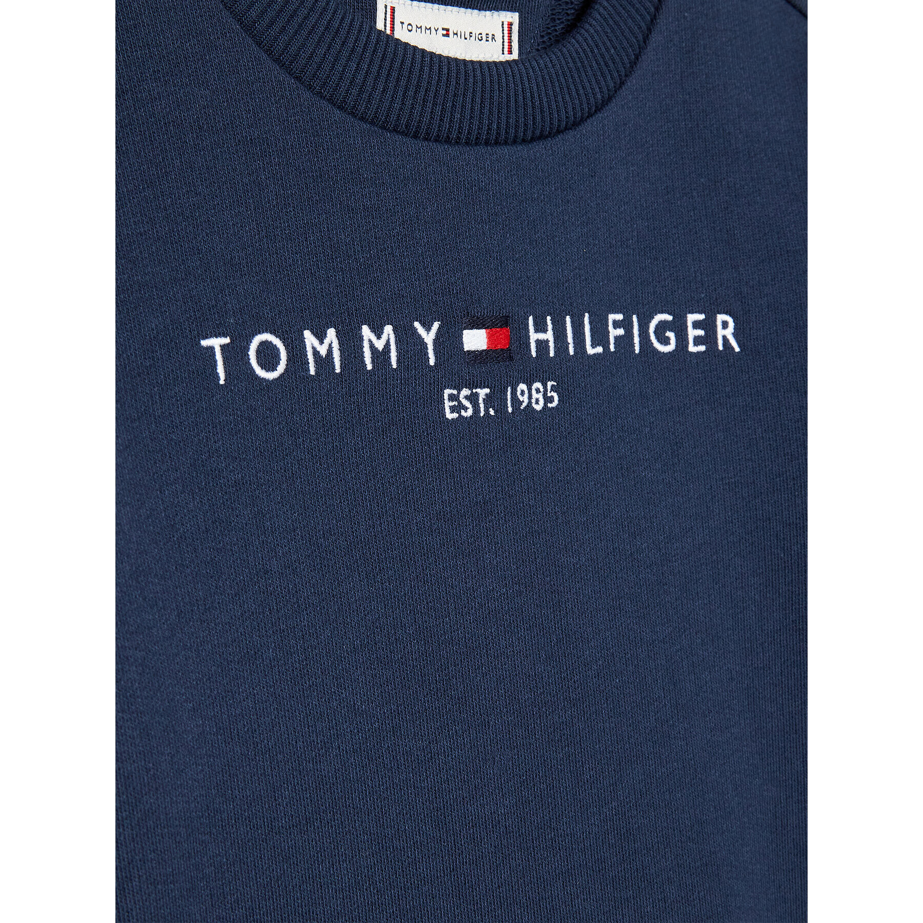 Tommy Hilfiger Суитшърт Essential KS0KS00212 M Тъмносин Regular Fit - Pepit.bg