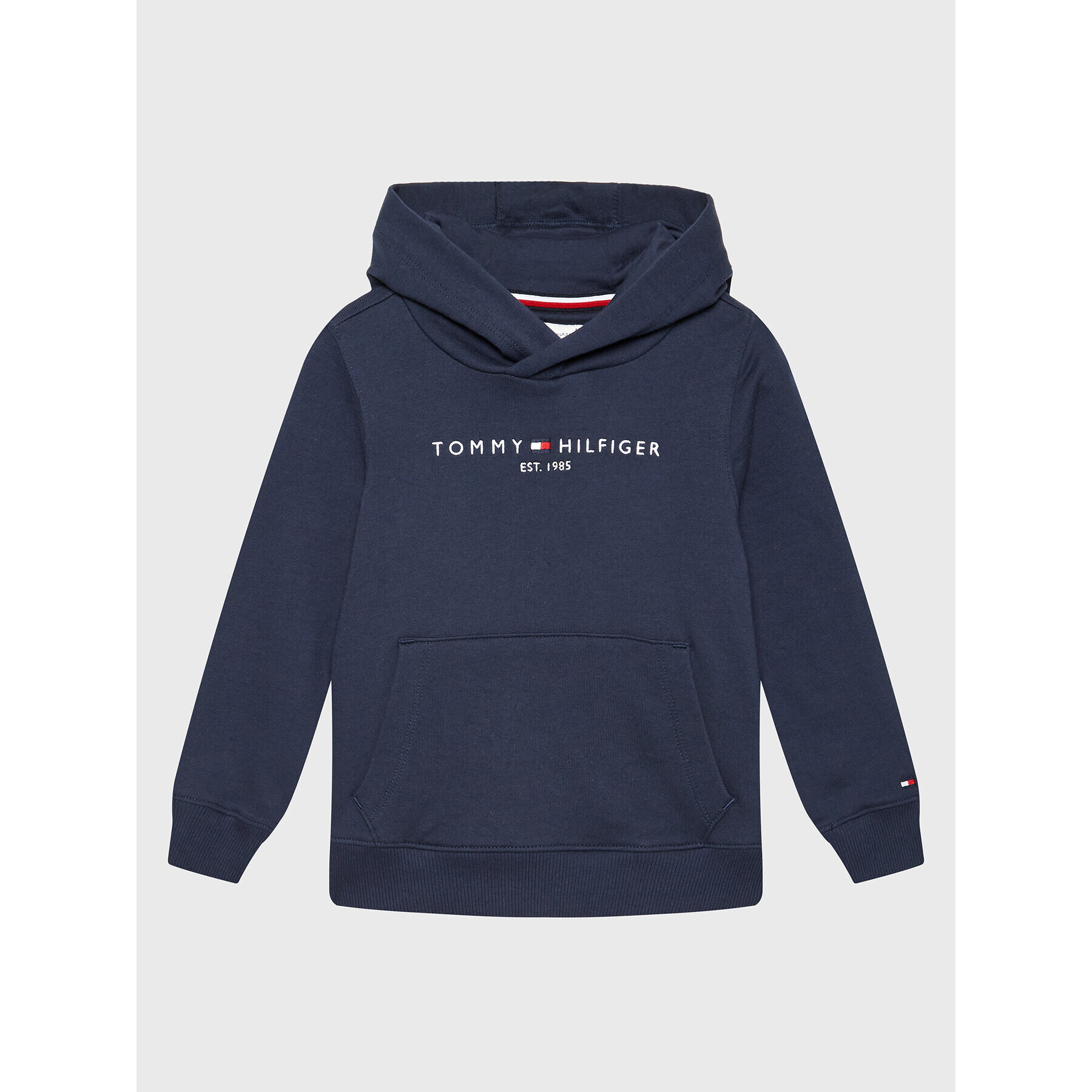 Tommy Hilfiger Суитшърт Essential KS0KS00213 M Тъмносин Regular Fit - Pepit.bg