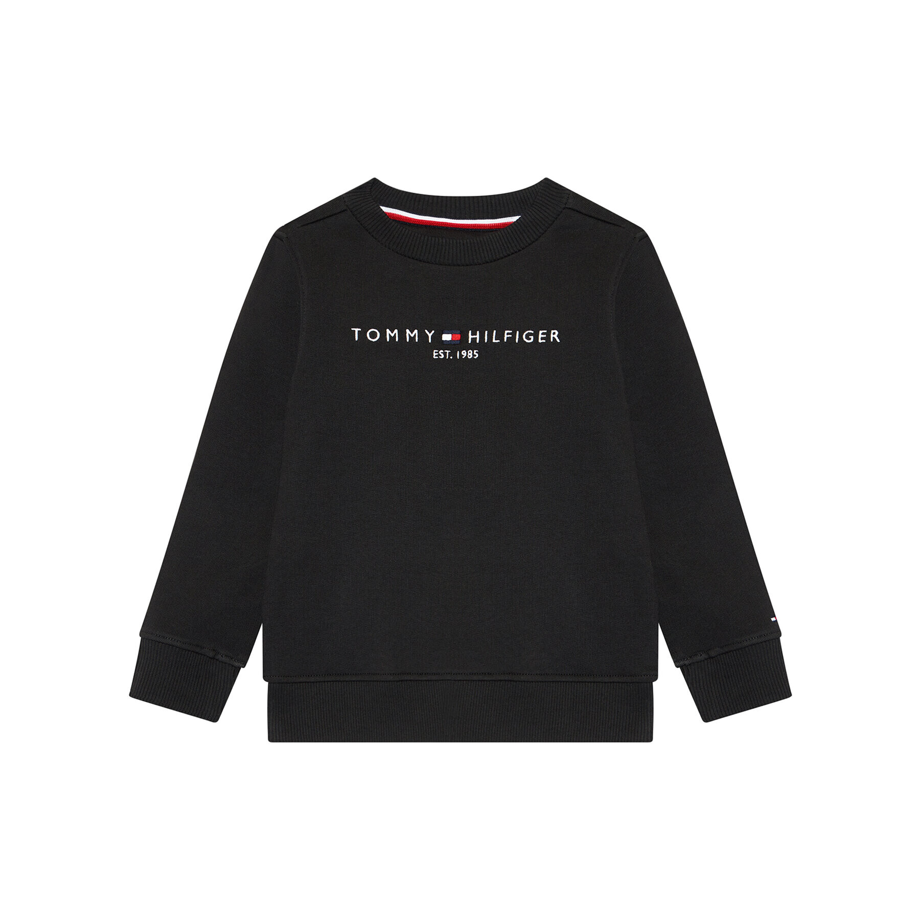 Tommy Hilfiger Суитшърт Essential Sweatshirt KS0KS00212 Черен Regular Fit - Pepit.bg