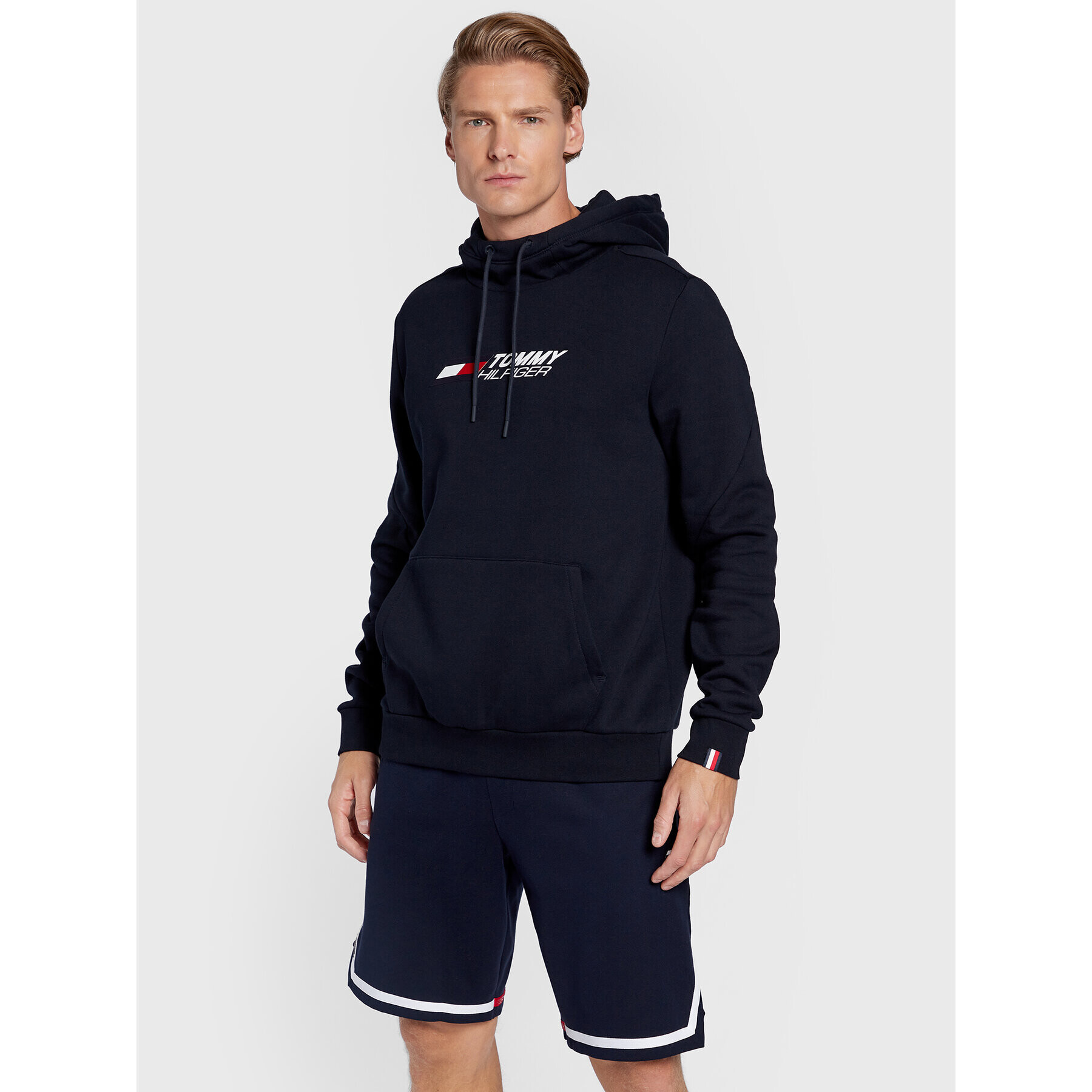 Tommy Hilfiger Суитшърт Essentials MW0MW27926 Тъмносин Regular Fit - Pepit.bg