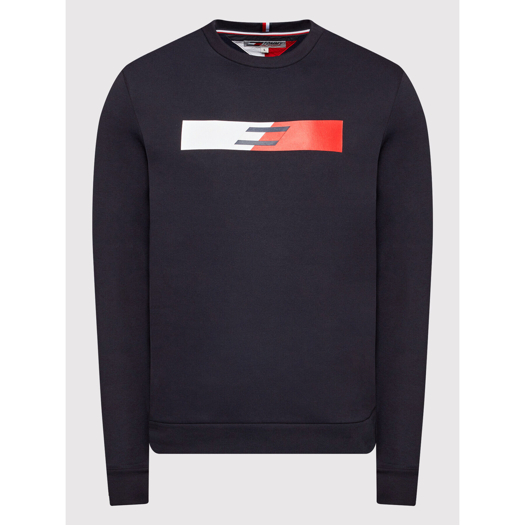 Tommy Hilfiger Суитшърт Graphic Crew MW0MW19762 Тъмносин Regular Fit - Pepit.bg