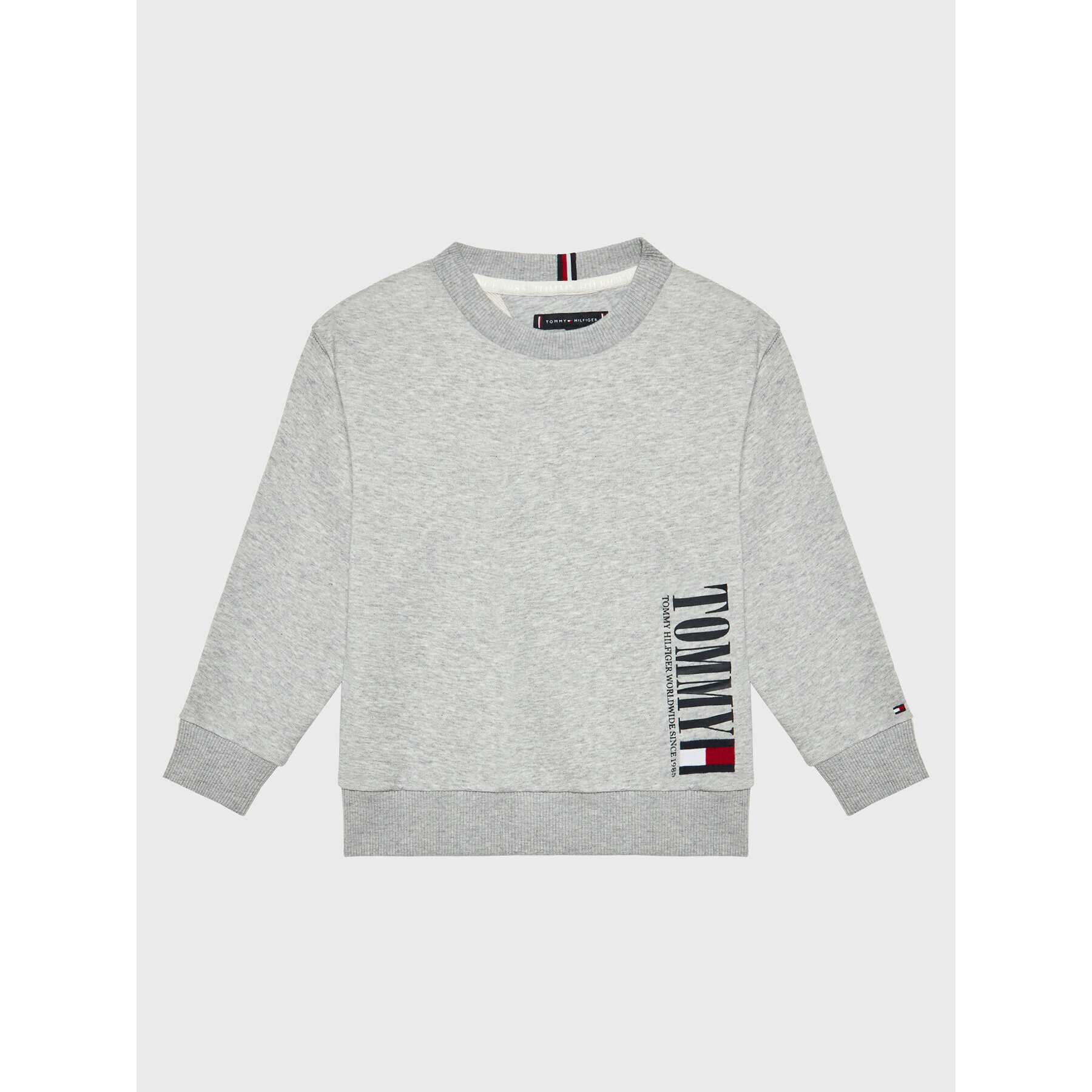 Tommy Hilfiger Суитшърт Graphic KB0KB07772 D Сив Regular Fit - Pepit.bg