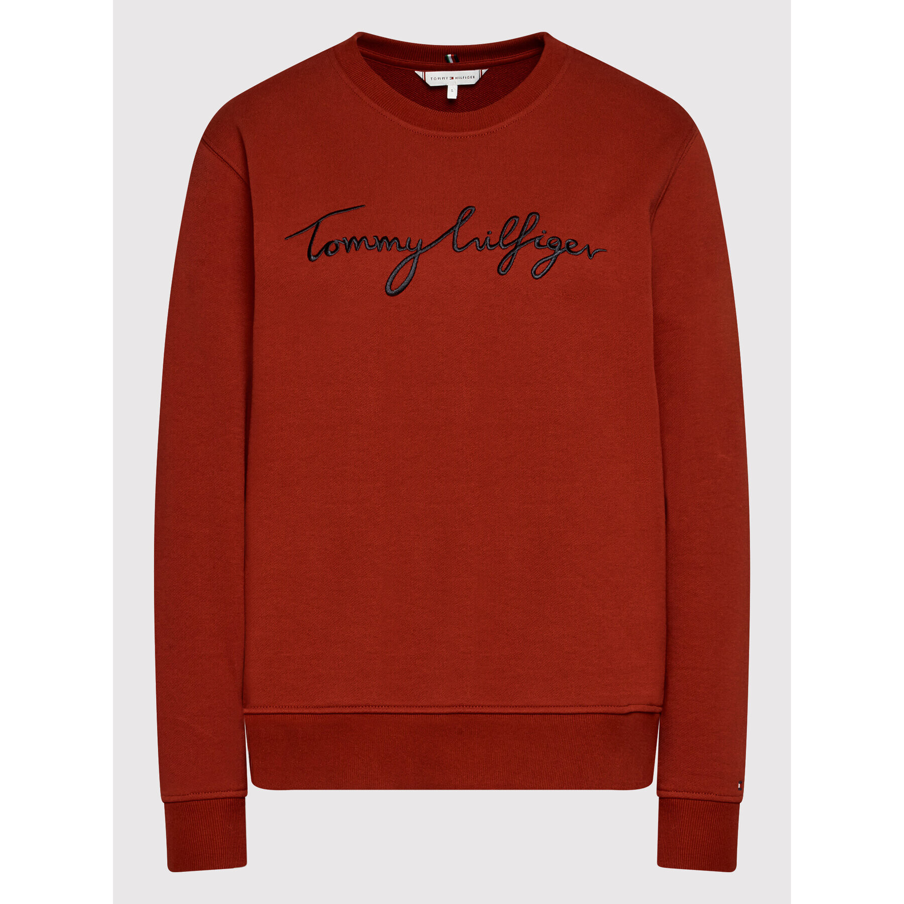 Tommy Hilfiger Суитшърт Graphic WW0WW30659 Бордо Regular Fit - Pepit.bg