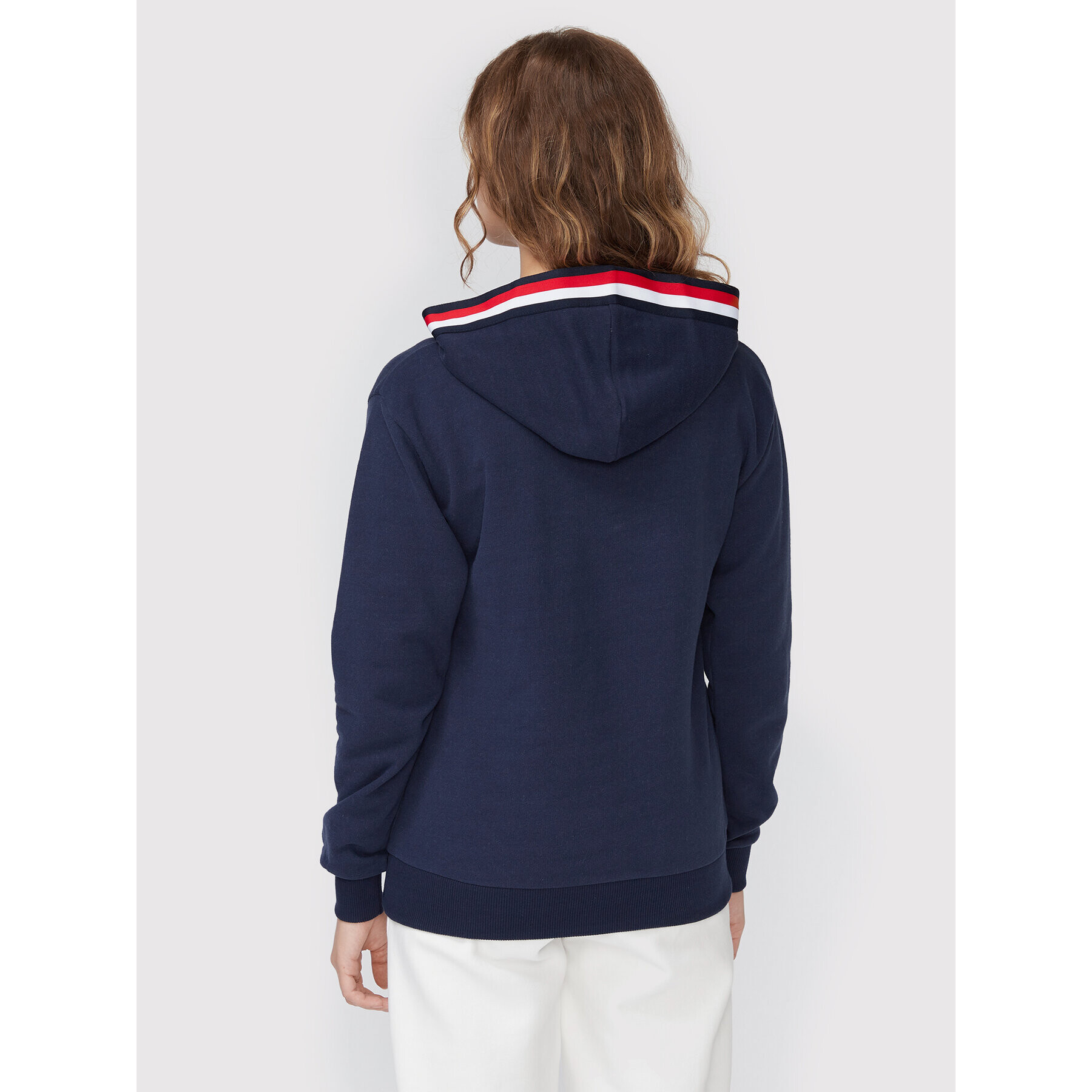 Tommy Hilfiger Суитшърт Hw Knit UW0UW03592 Тъмносин Regular Fit - Pepit.bg