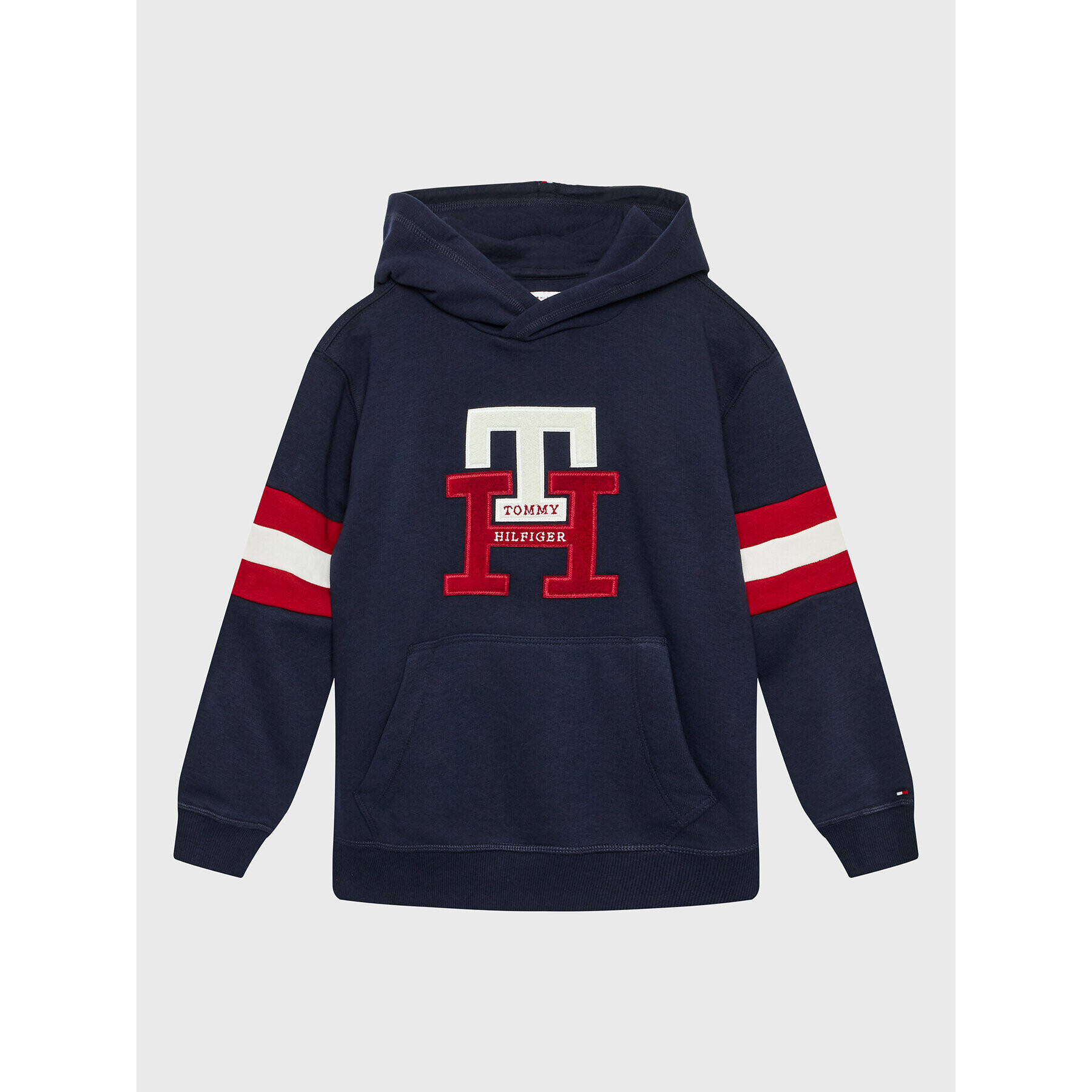 Tommy Hilfiger Суитшърт Icon Monogram KS0KS00312 D Тъмносин Regular Fit - Pepit.bg