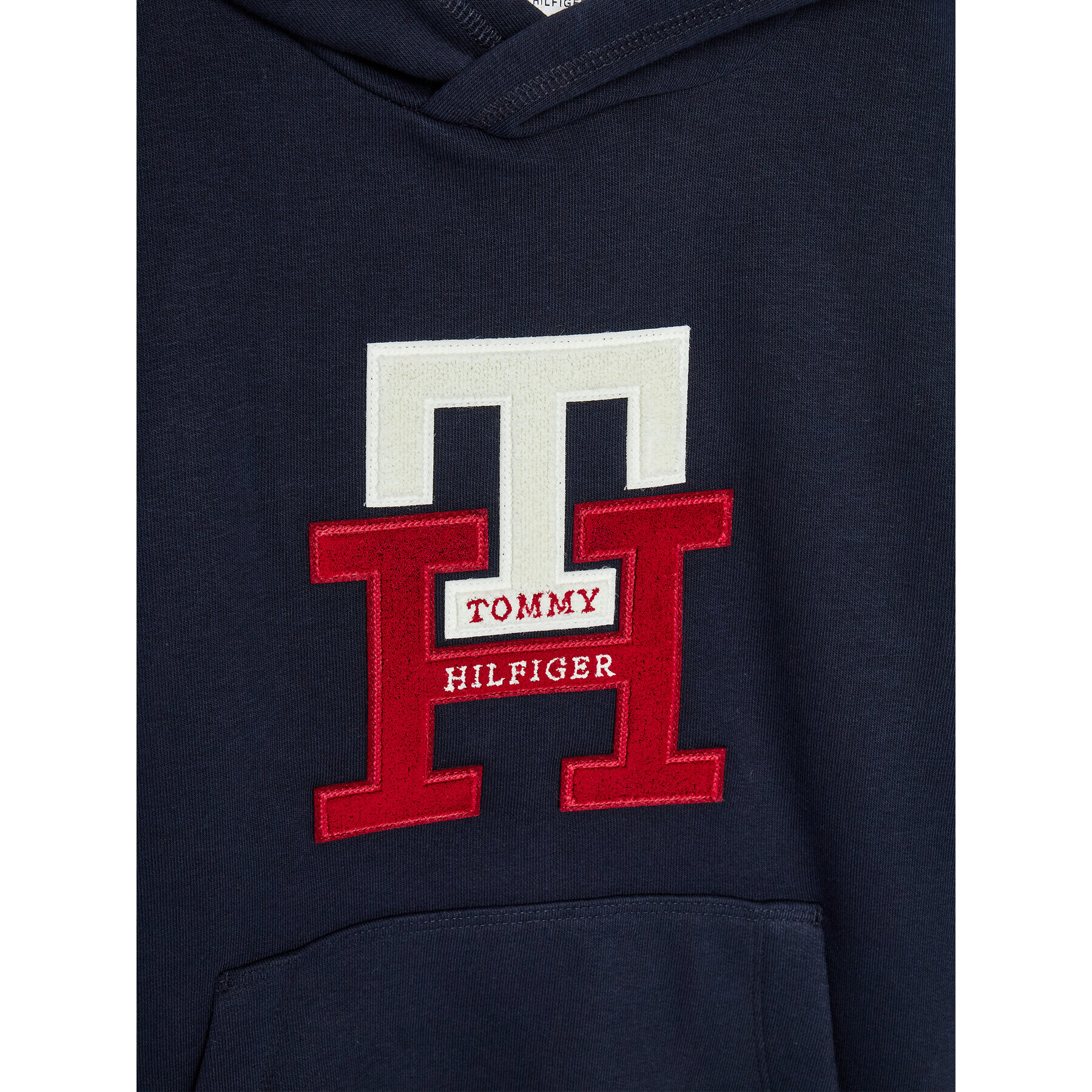 Tommy Hilfiger Суитшърт Icon Monogram KS0KS00312 D Тъмносин Regular Fit - Pepit.bg