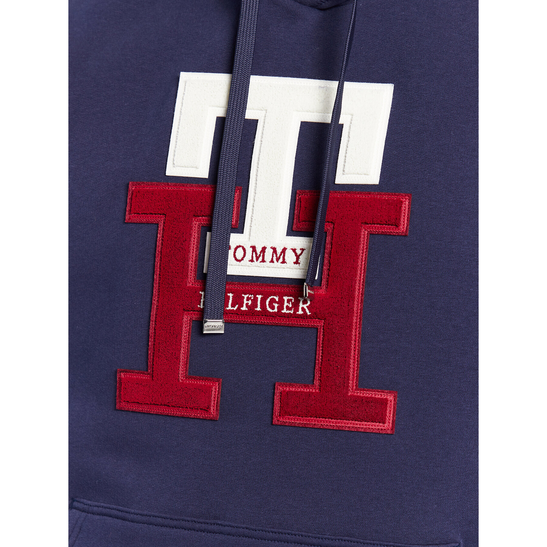 Tommy Hilfiger Суитшърт Icon Monogram MW0MW29586 Тъмносин Relaxed Fit - Pepit.bg