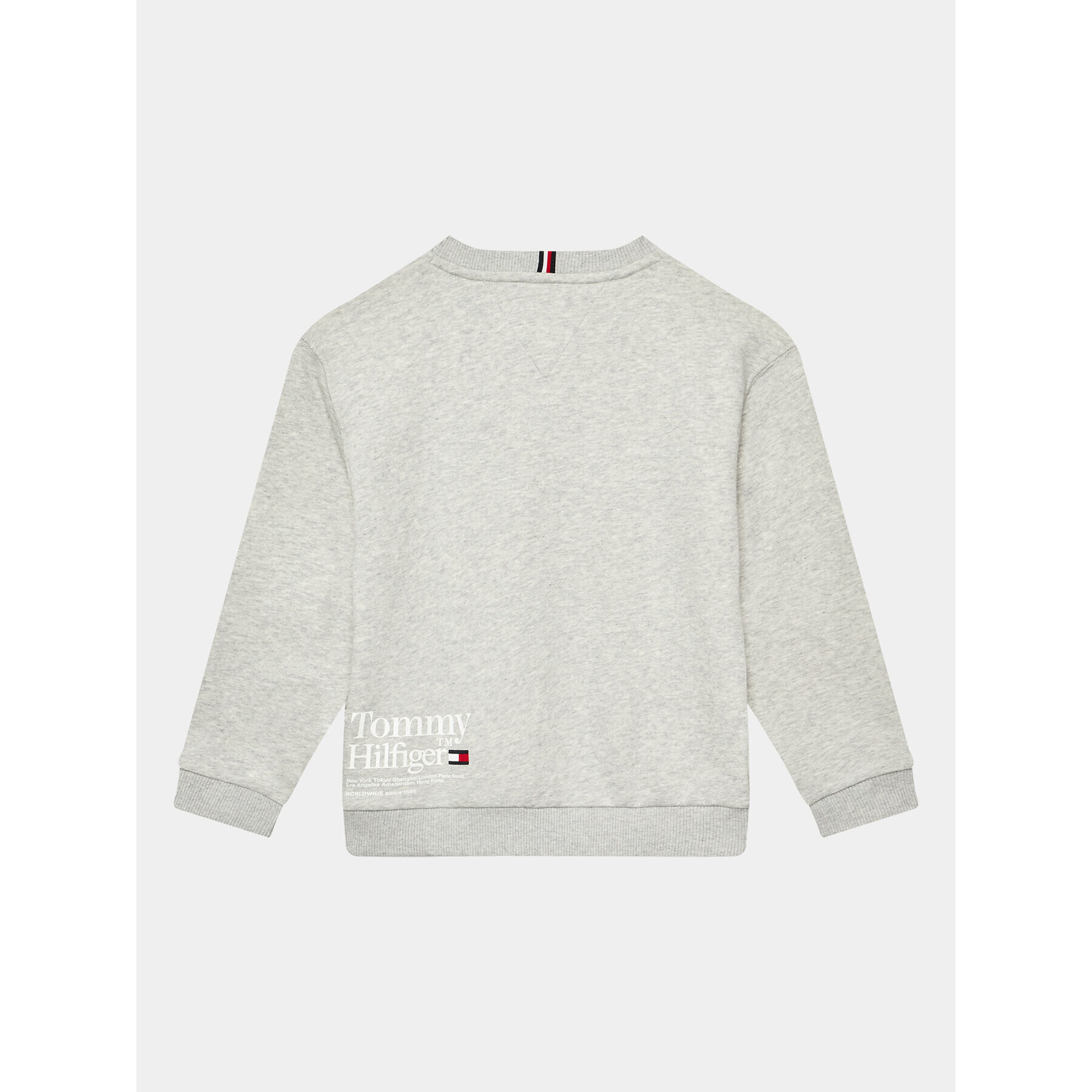 Tommy Hilfiger Суитшърт KB0KB08188 D Сив Regular Fit - Pepit.bg