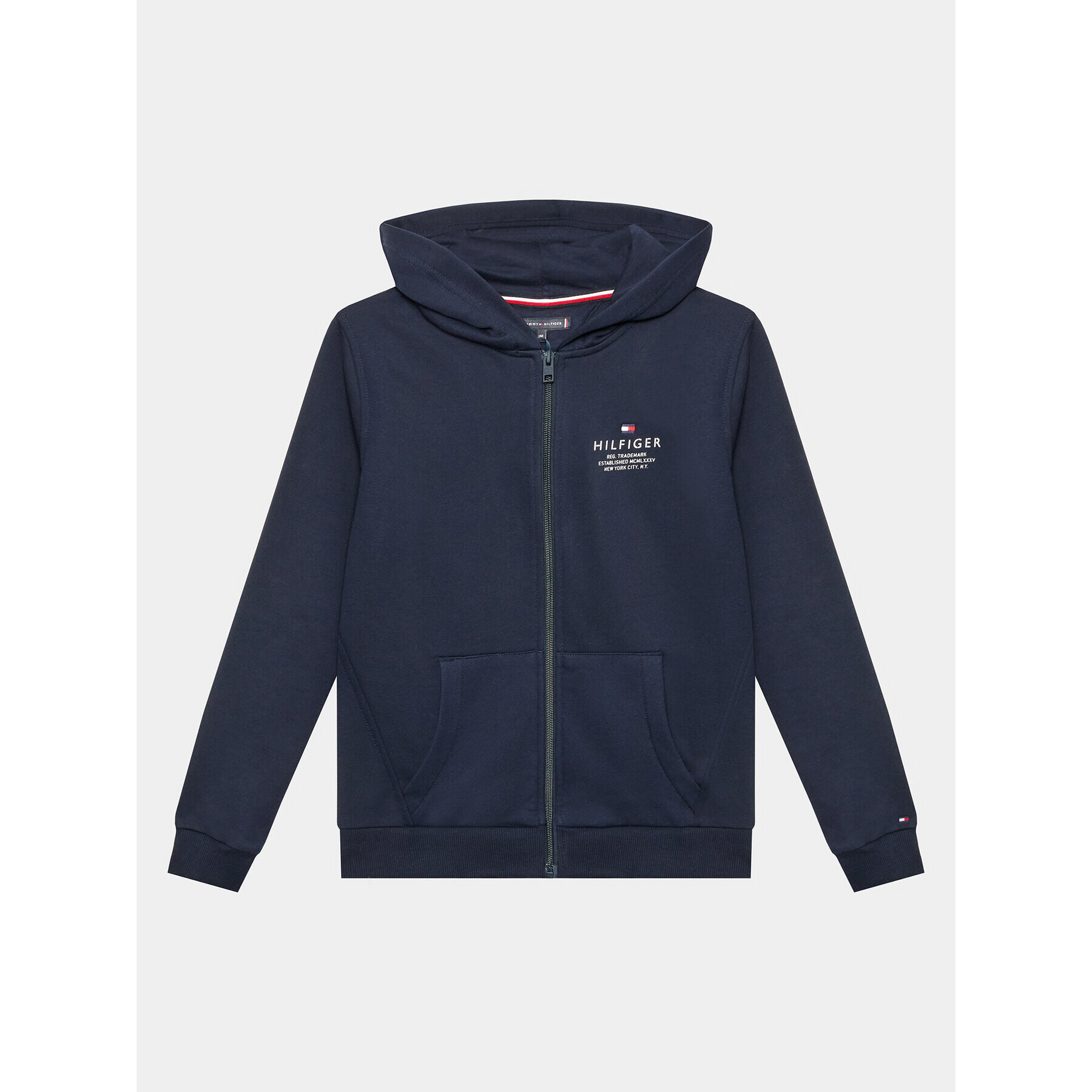 Tommy Hilfiger Суитшърт KB0KB08233 D Тъмносин Regular Fit - Pepit.bg