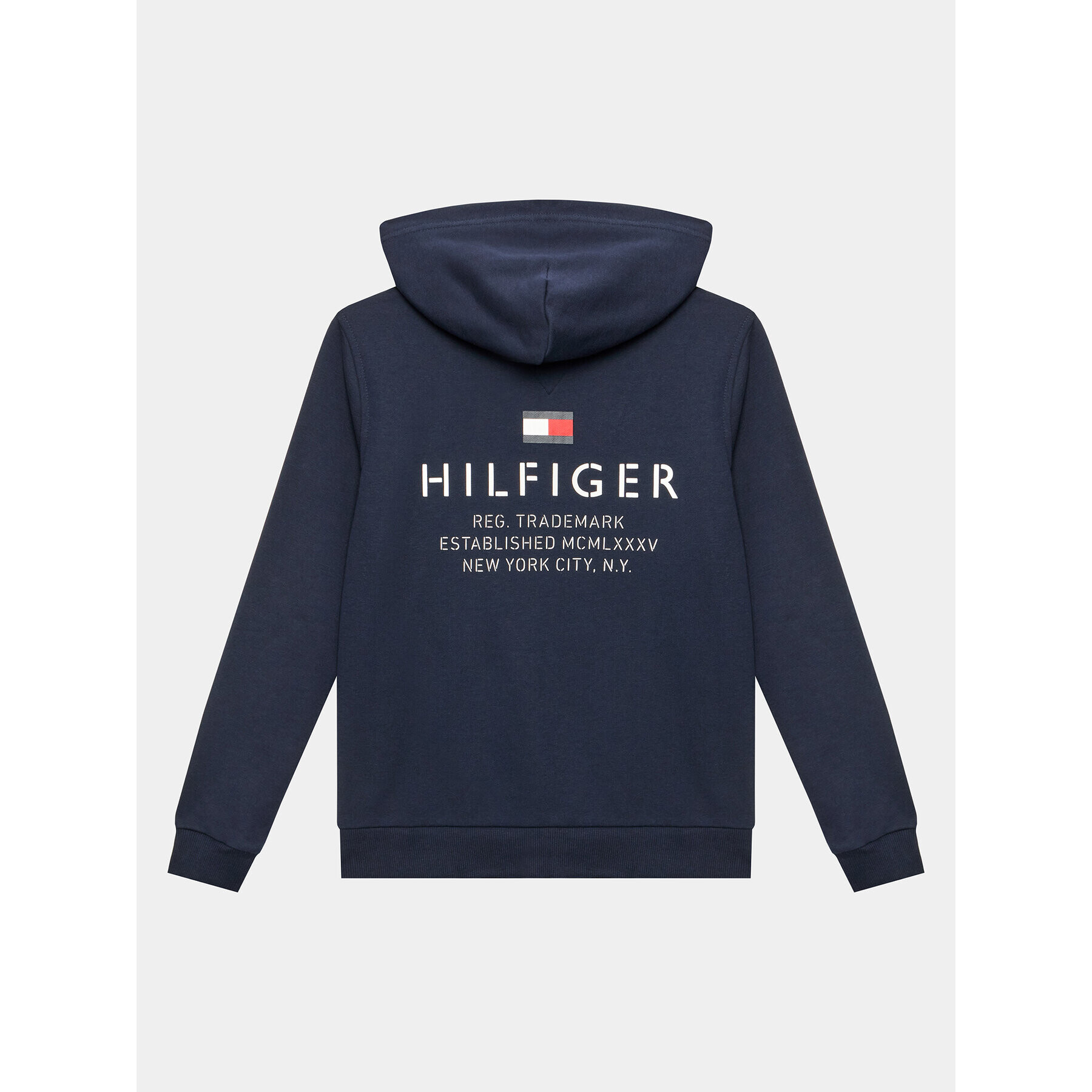 Tommy Hilfiger Суитшърт KB0KB08233 D Тъмносин Regular Fit - Pepit.bg
