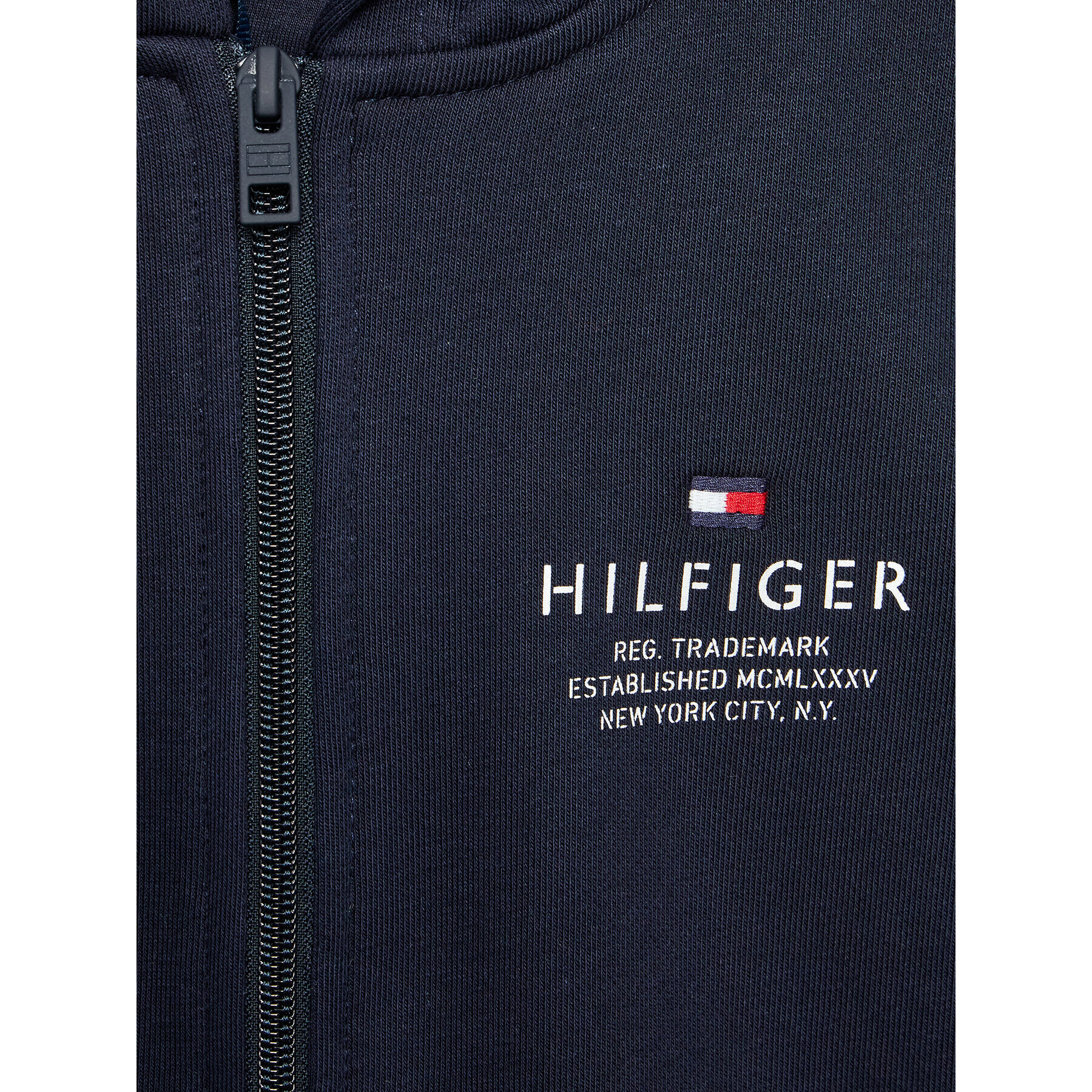 Tommy Hilfiger Суитшърт KB0KB08233 D Тъмносин Regular Fit - Pepit.bg