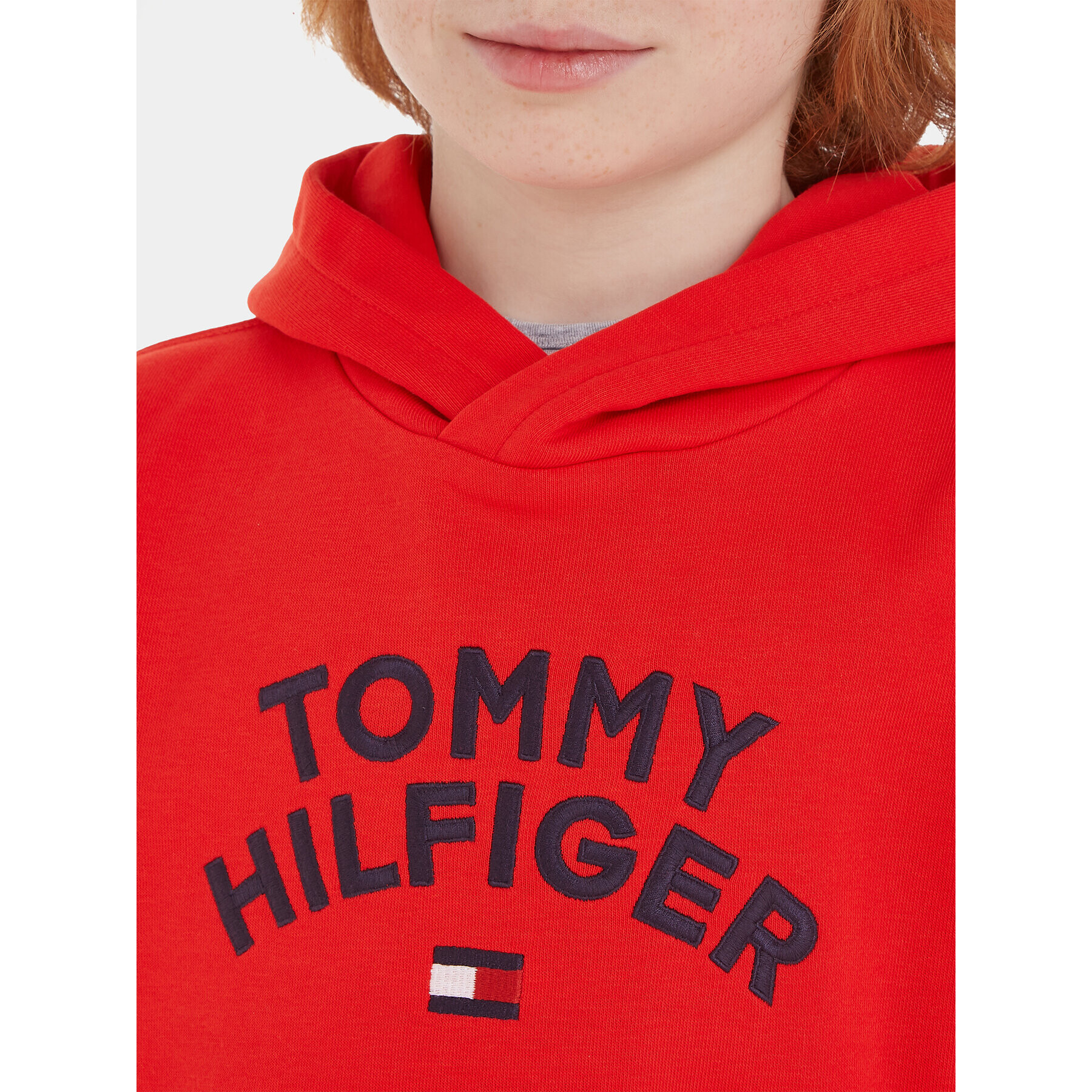 Tommy Hilfiger Суитшърт KB0KB08490 M Червен Regular Fit - Pepit.bg